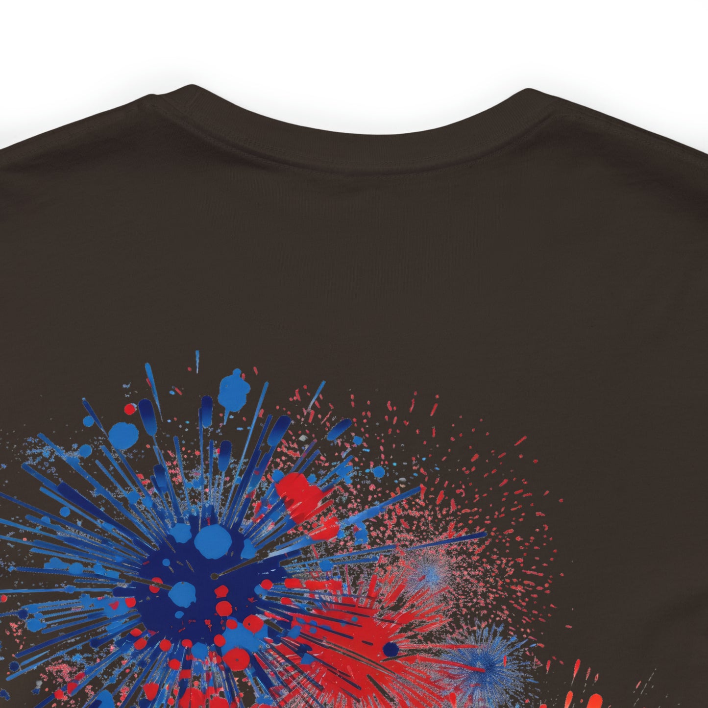 Freedom Smiley Face Flag Unisex Jersey Short Sleeve Tee Patriotic American Flag