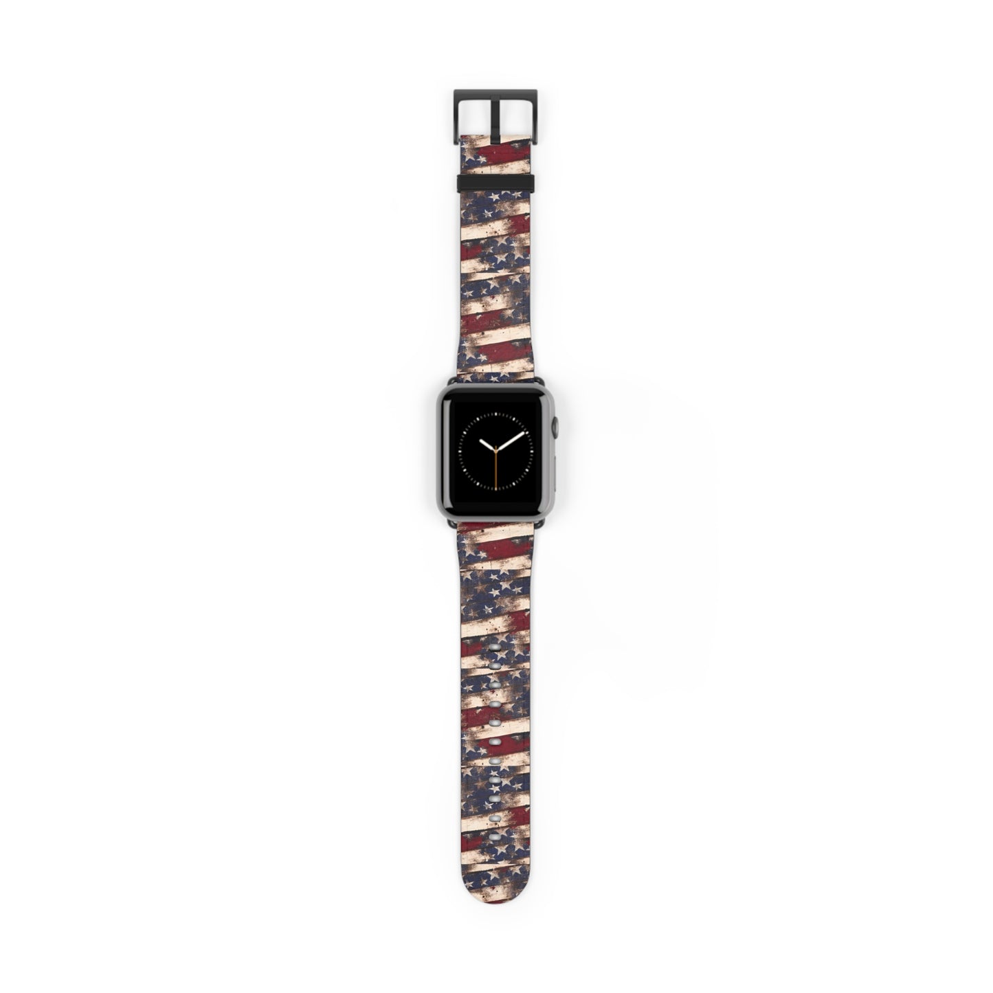 Distressed American Flag Apple Watch Band