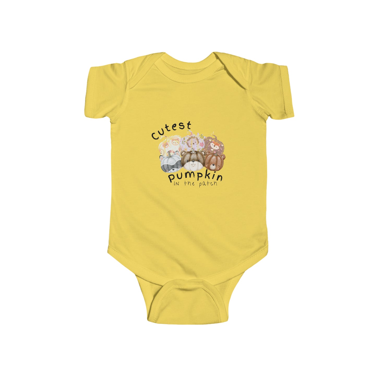 Copy of Cutest Pumpkin in the Patch Bodysuit, Cute pumpkin Onesie, Unisex Pumpkin Bodysuit, Beaver, Bear, Raccoon