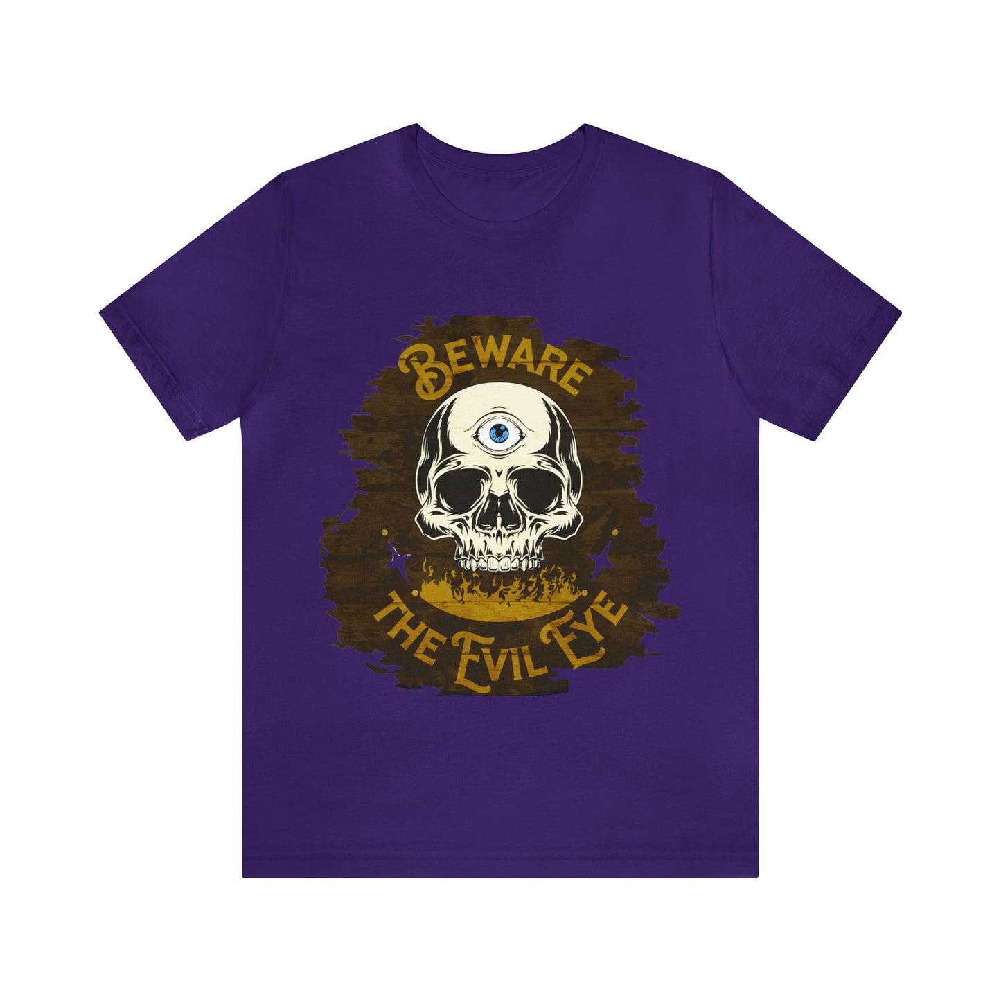 Blue Evil Eye Halloween Shirt, Halloween shirt, Skull Shirt