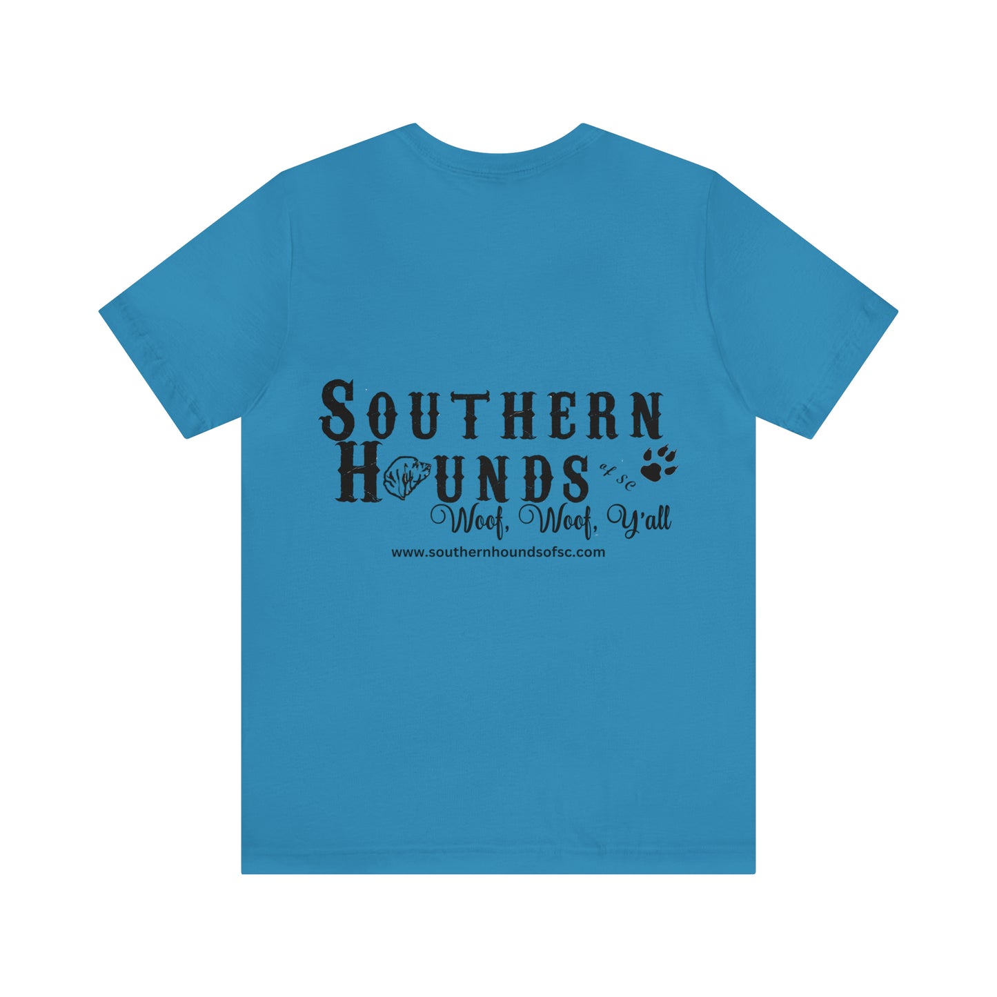 Bloodhounds Sticky and Sweet T-Shirt with Southern Hounds Logo, Bloodhound T-shirt, Dog Shirt, Hound T-shirt, Dog Lover's Shirt
