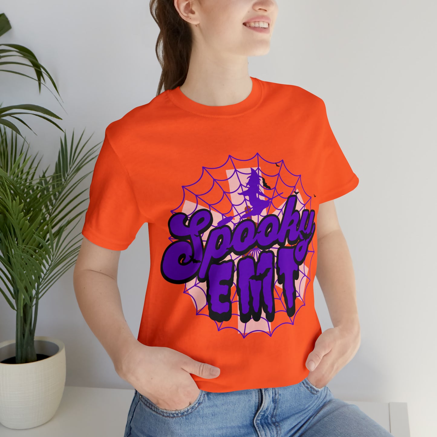Fun Halloween EMT T-shirt, Spooky EMT shirt, EMT shirt, Halloween shirt
