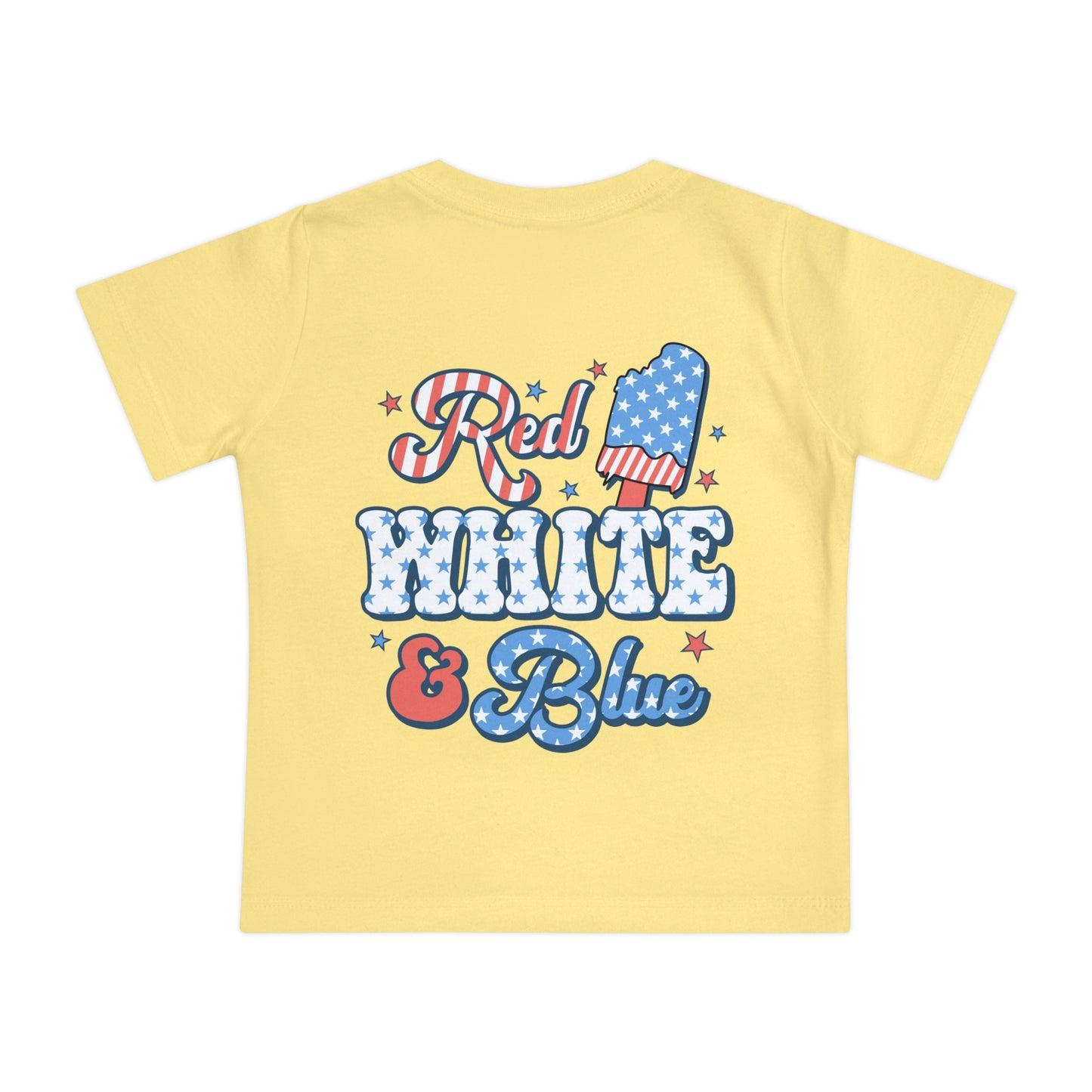 Star Spangled and Sassy 4th of July Baby Short Sleeve T-Shirt Patriotic