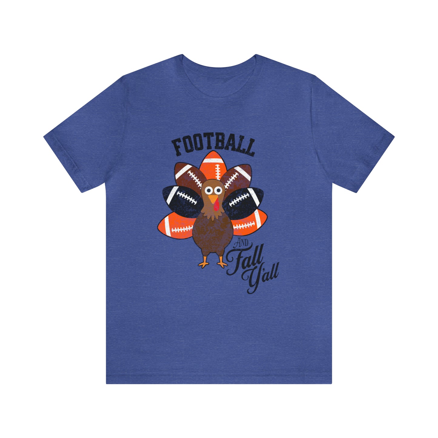 Vintage Orange and Black Football Short Sleeve Tee, Football and turkey shirt, Oklahoma State