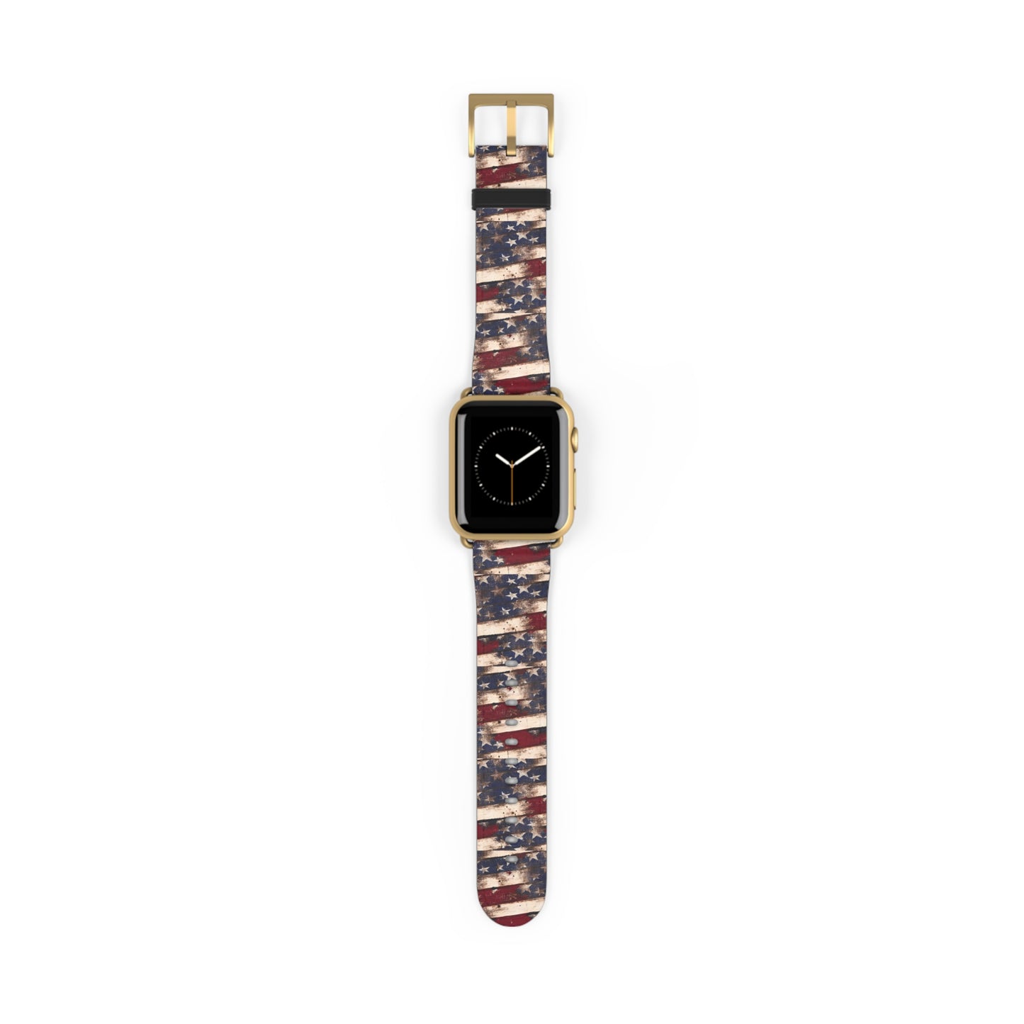 Distressed American Flag Apple Watch Band