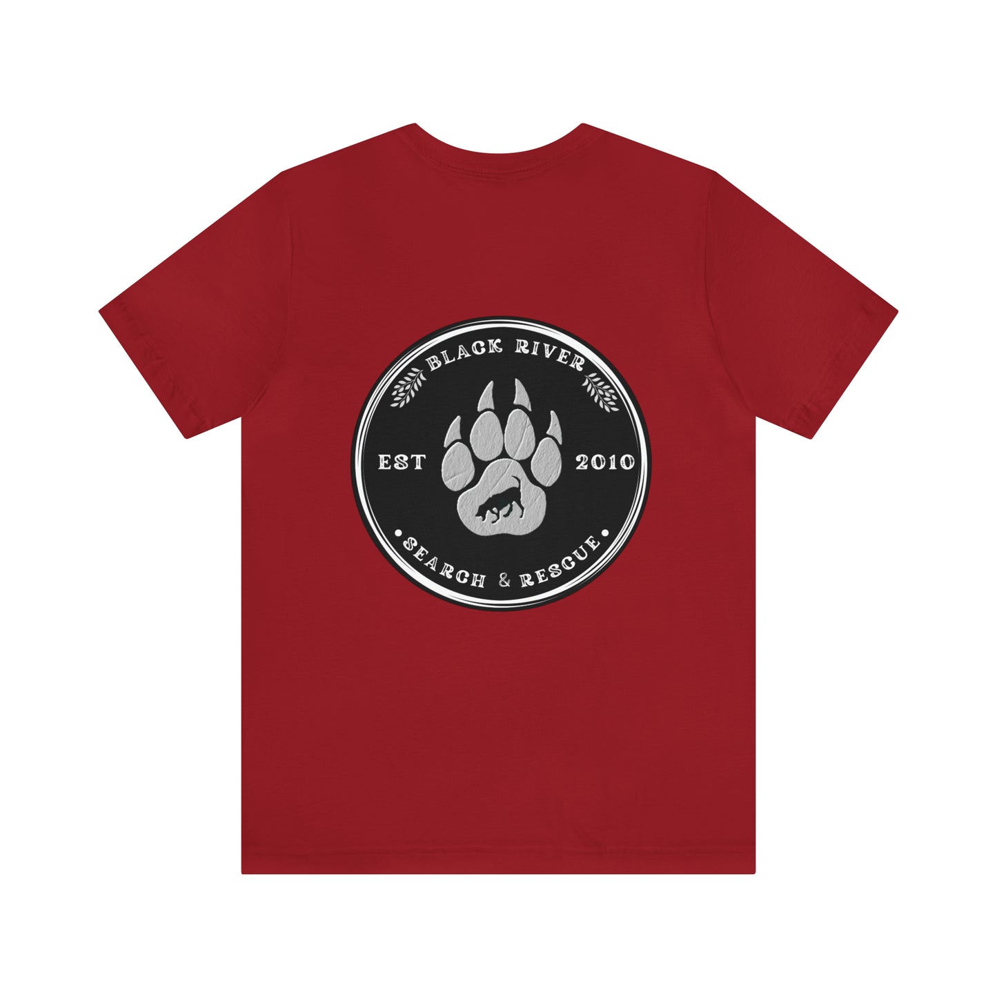 BRSAR Black Logo Jersey Short Sleeve Tee