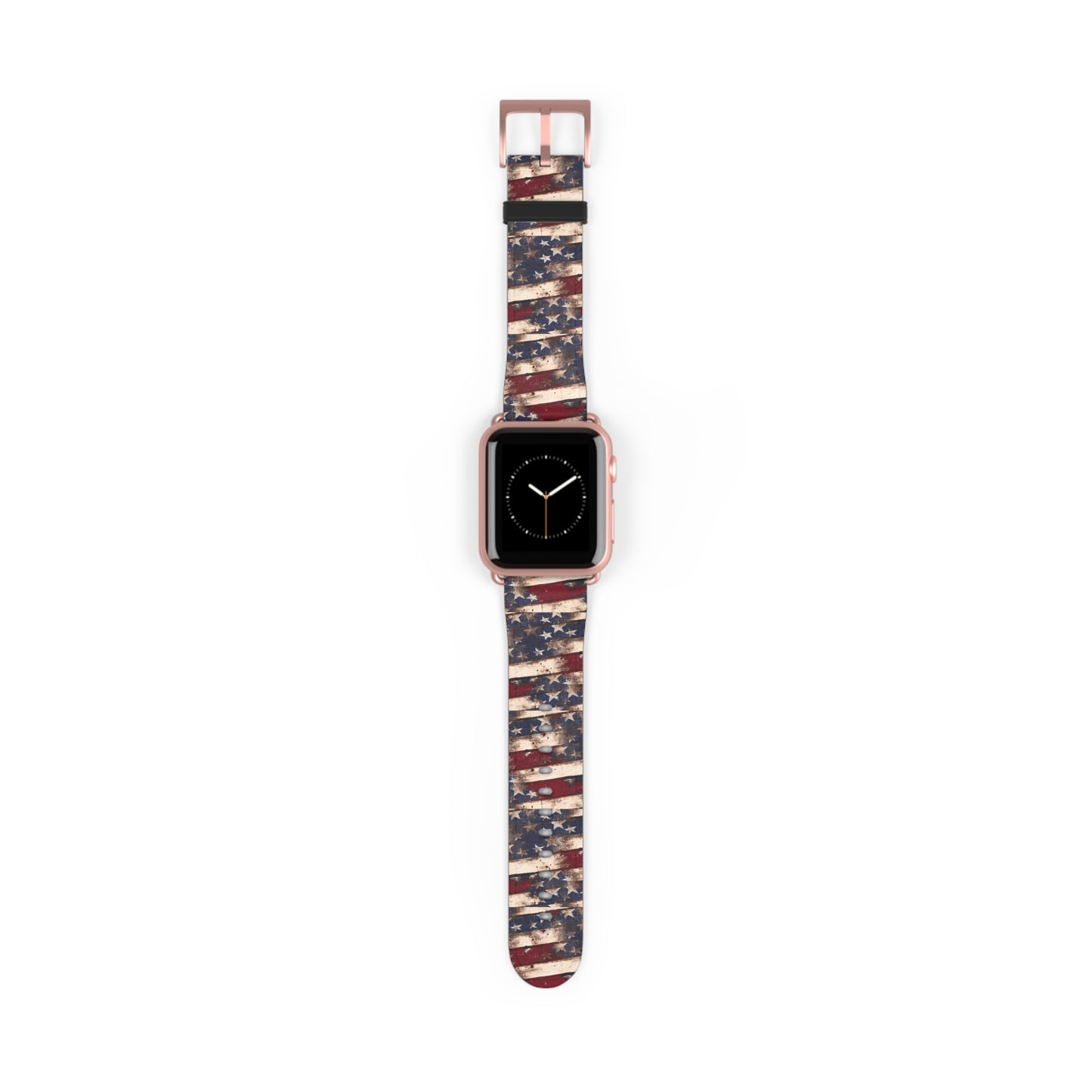 Distressed American Flag Apple Watch Band