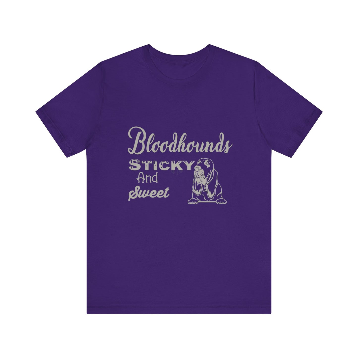 Bloodhounds Sticky and Sweet Southern Hounds Short Sleeve Tee, Bloodhound tshirt