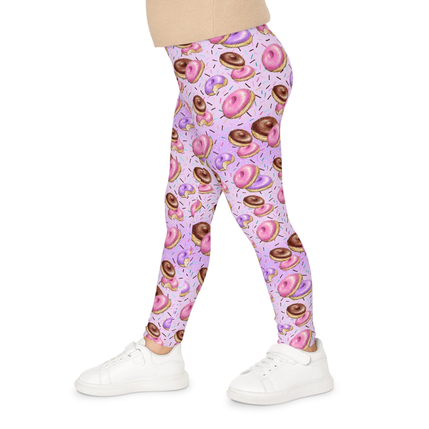 Girls colorful Donut leggings.