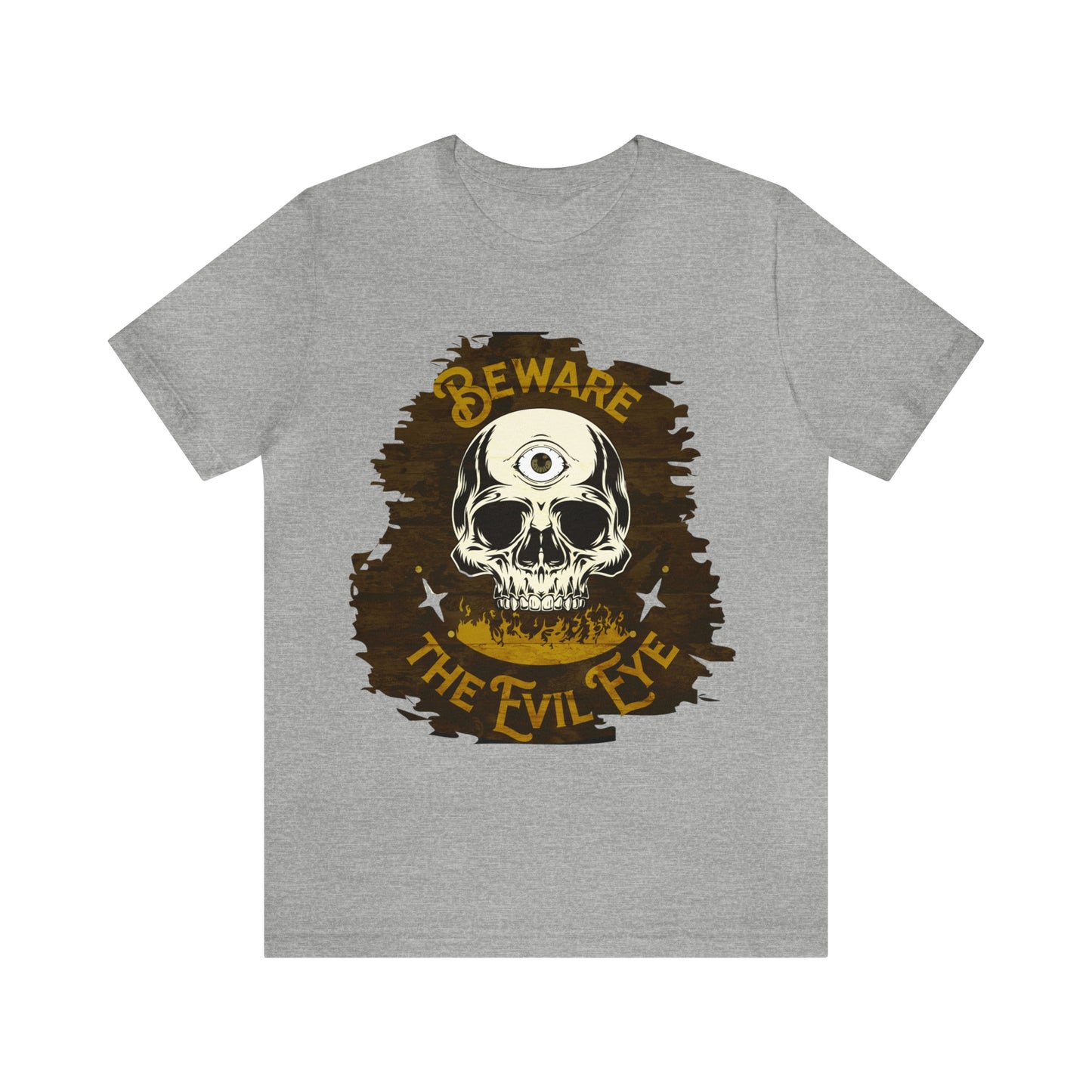 Gray Evil Eye Halloween Shirt, Halloween shirt, Skull Shirt