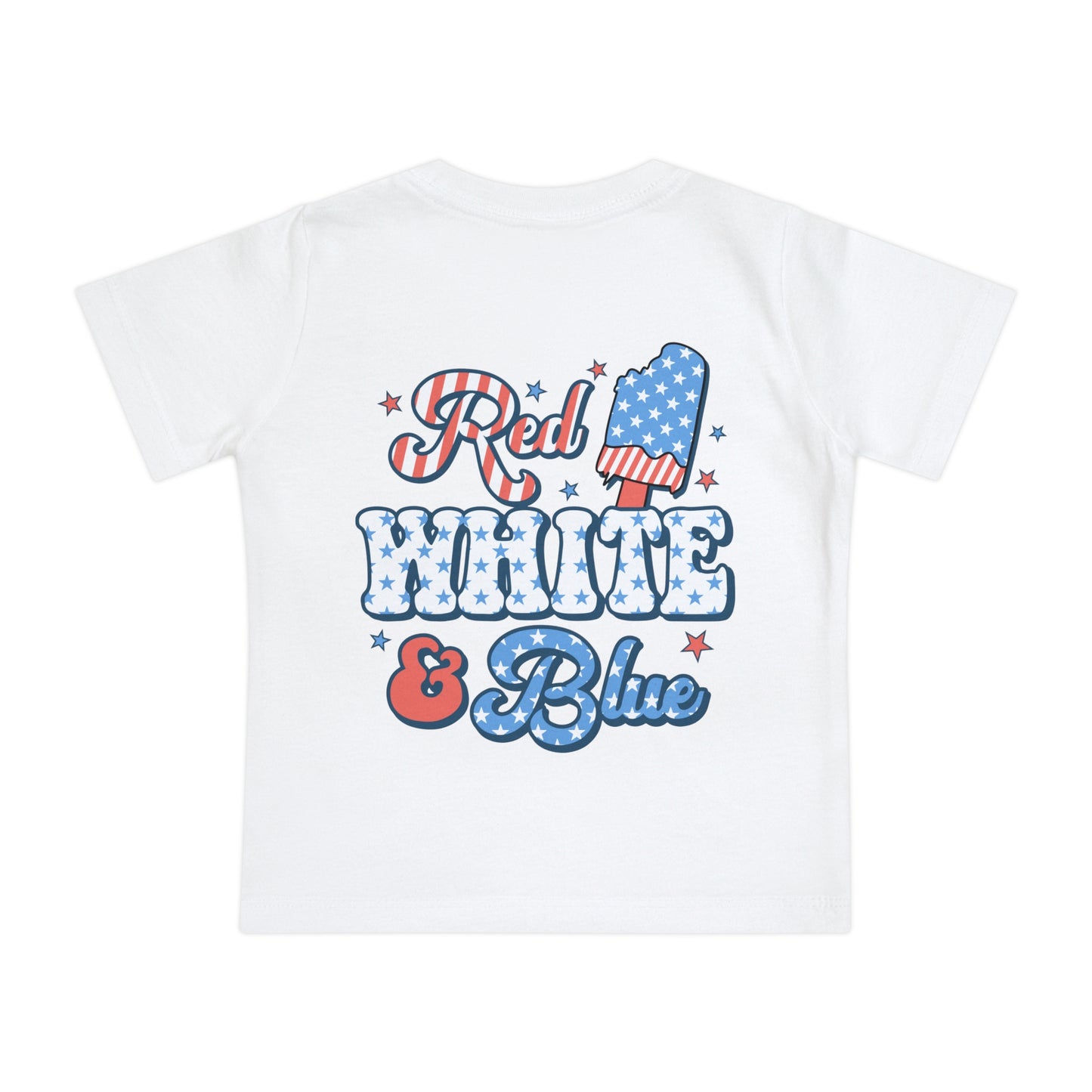 Star Spangled and Sassy 4th of July Baby Short Sleeve T-Shirt Patriotic