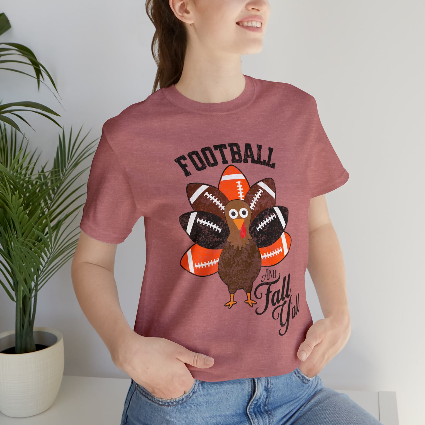 Vintage Orange and Black Football Short Sleeve Tee, Football and turkey shirt, Oklahoma State