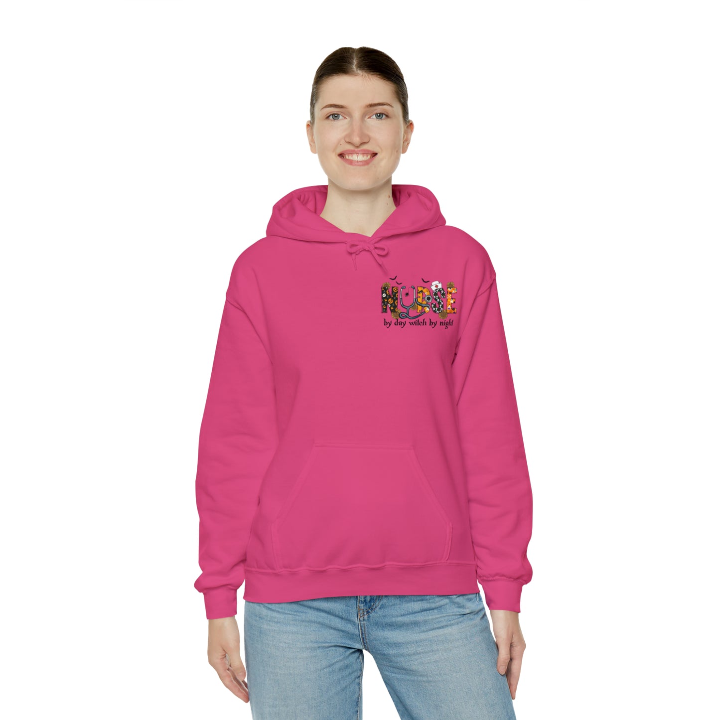 Magical Nurse Halloween Hooded Sweatshirt