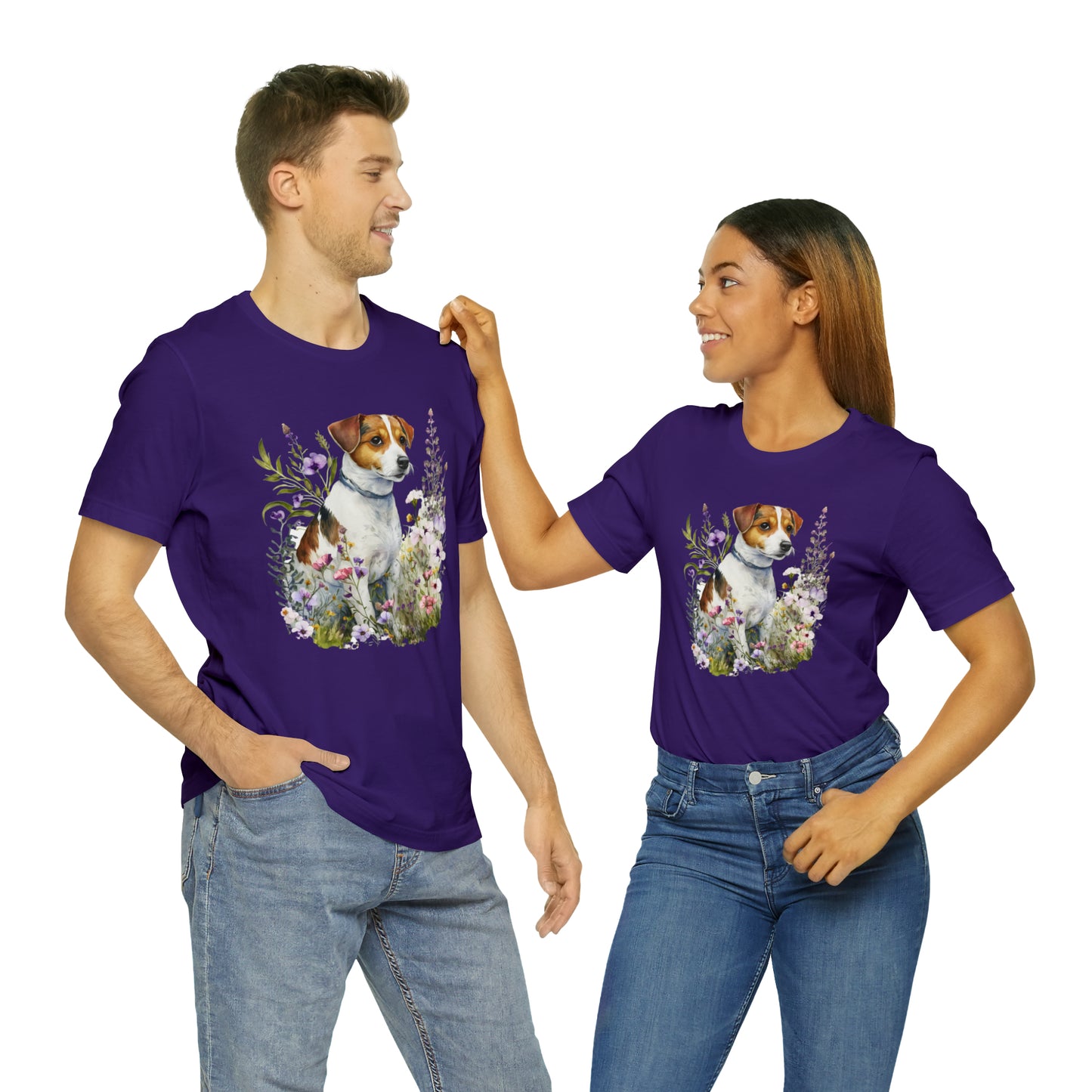 Jack Russell Unisex Jersey Short Sleeve Tee