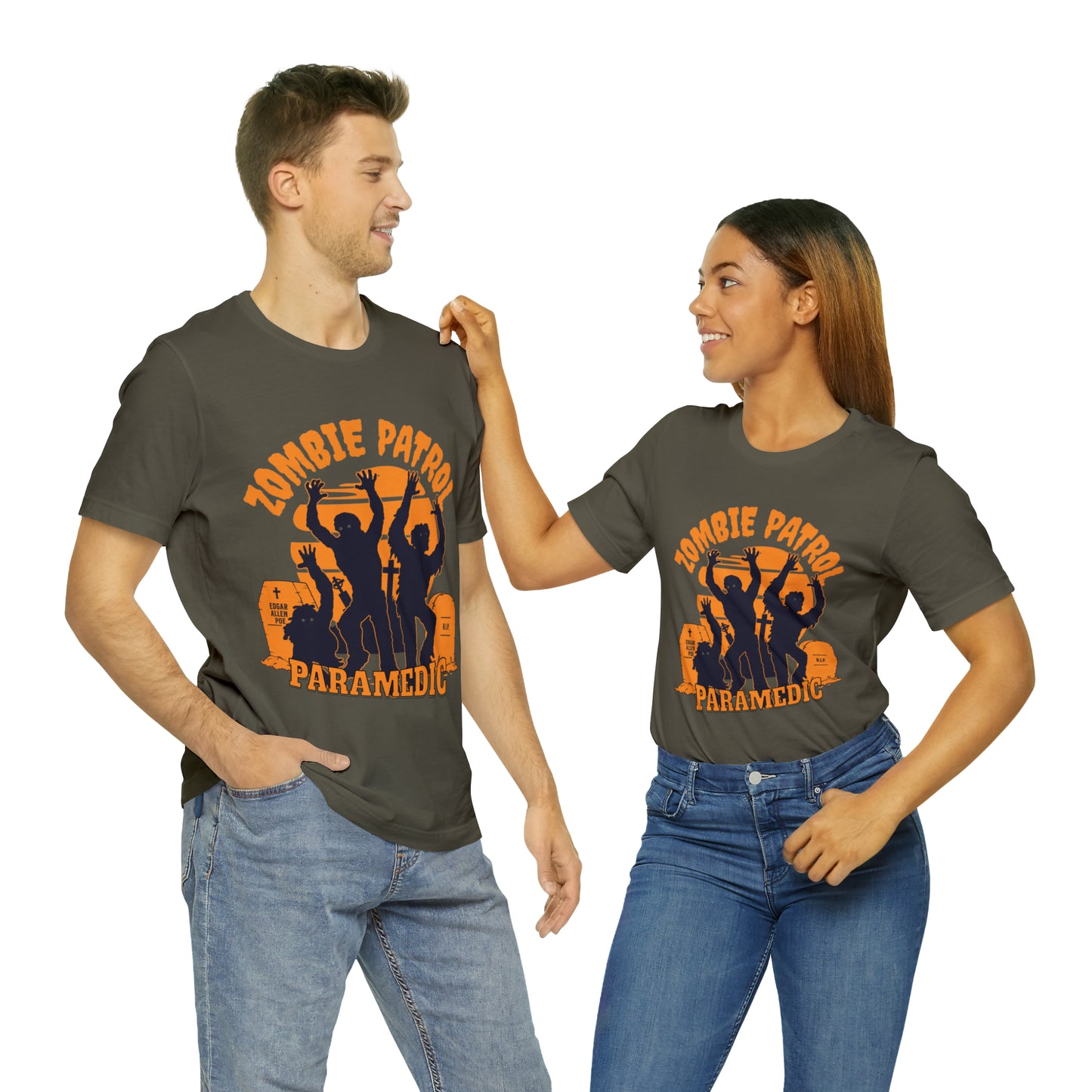 Fun Halloween Zombie Paramedic shirt, Paramedic Halloween shirt, Zombie Halloween shirt