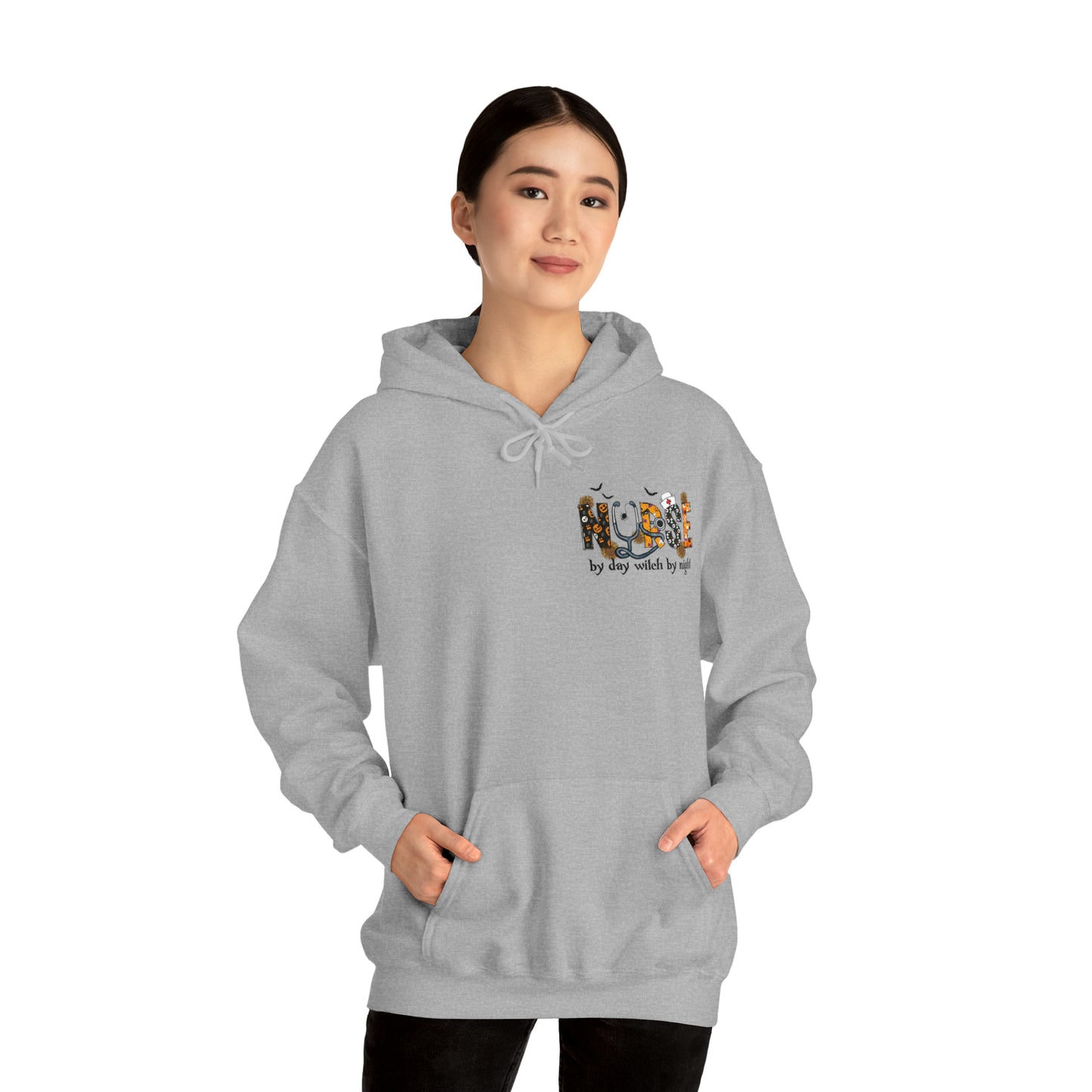 Magical Nurse Halloween Hooded Sweatshirt