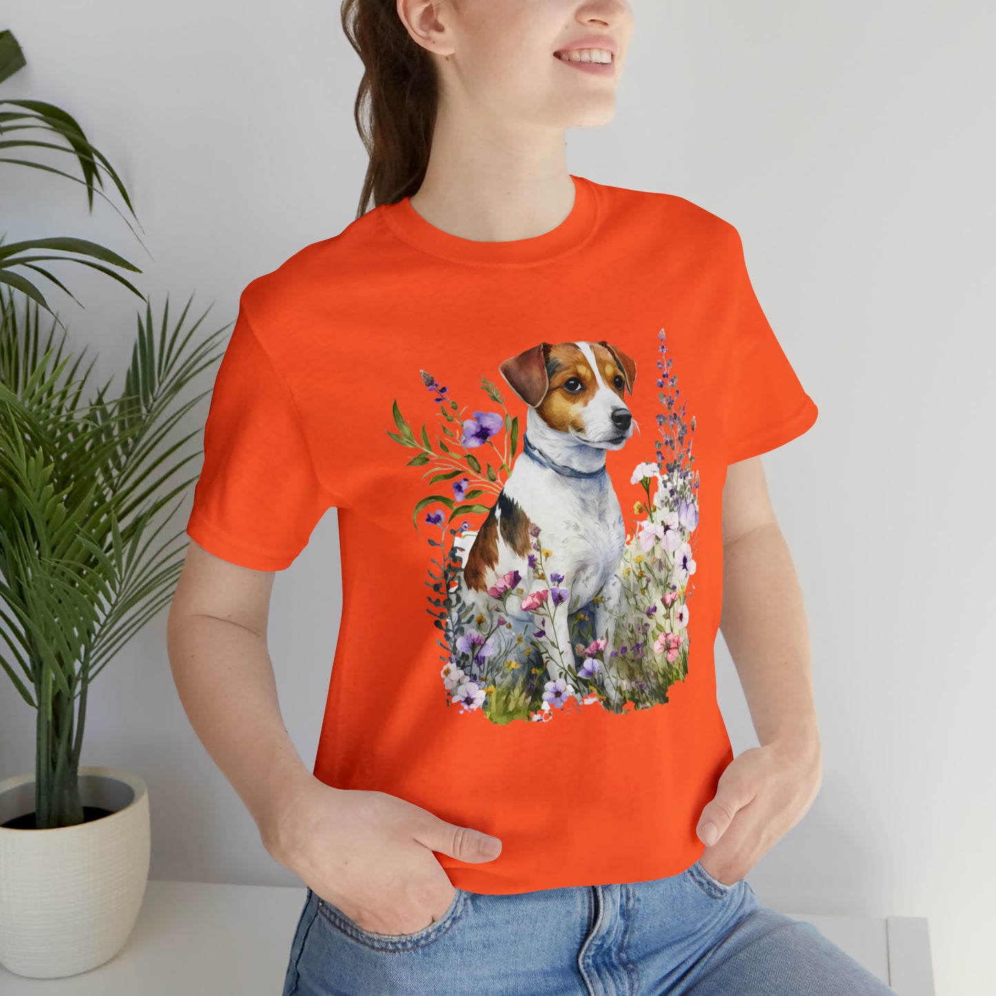 Jack Russell Unisex Jersey Short Sleeve Tee