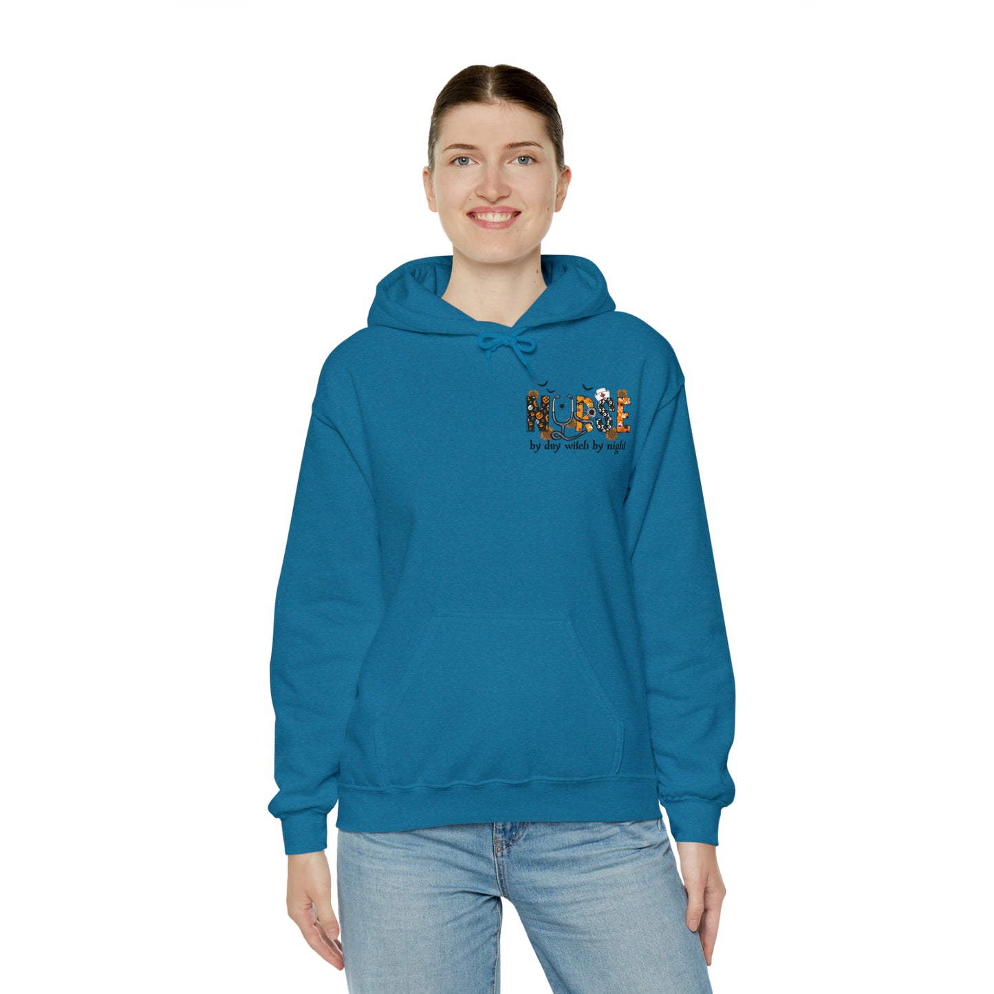 Magical Nurse Halloween Hooded Sweatshirt