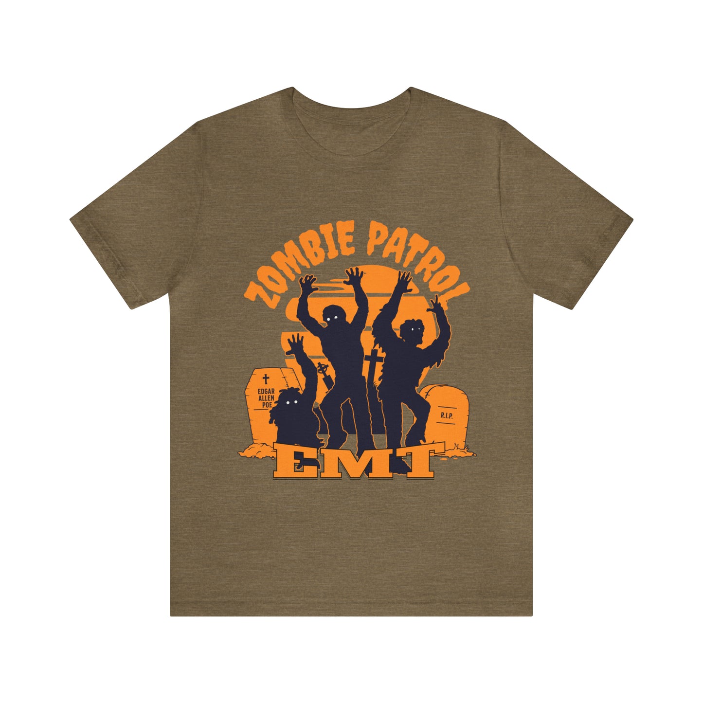 Funny Halloween Medical, EMT T-shirt, Zombie shirt, EMT shirt, Halloween shirt