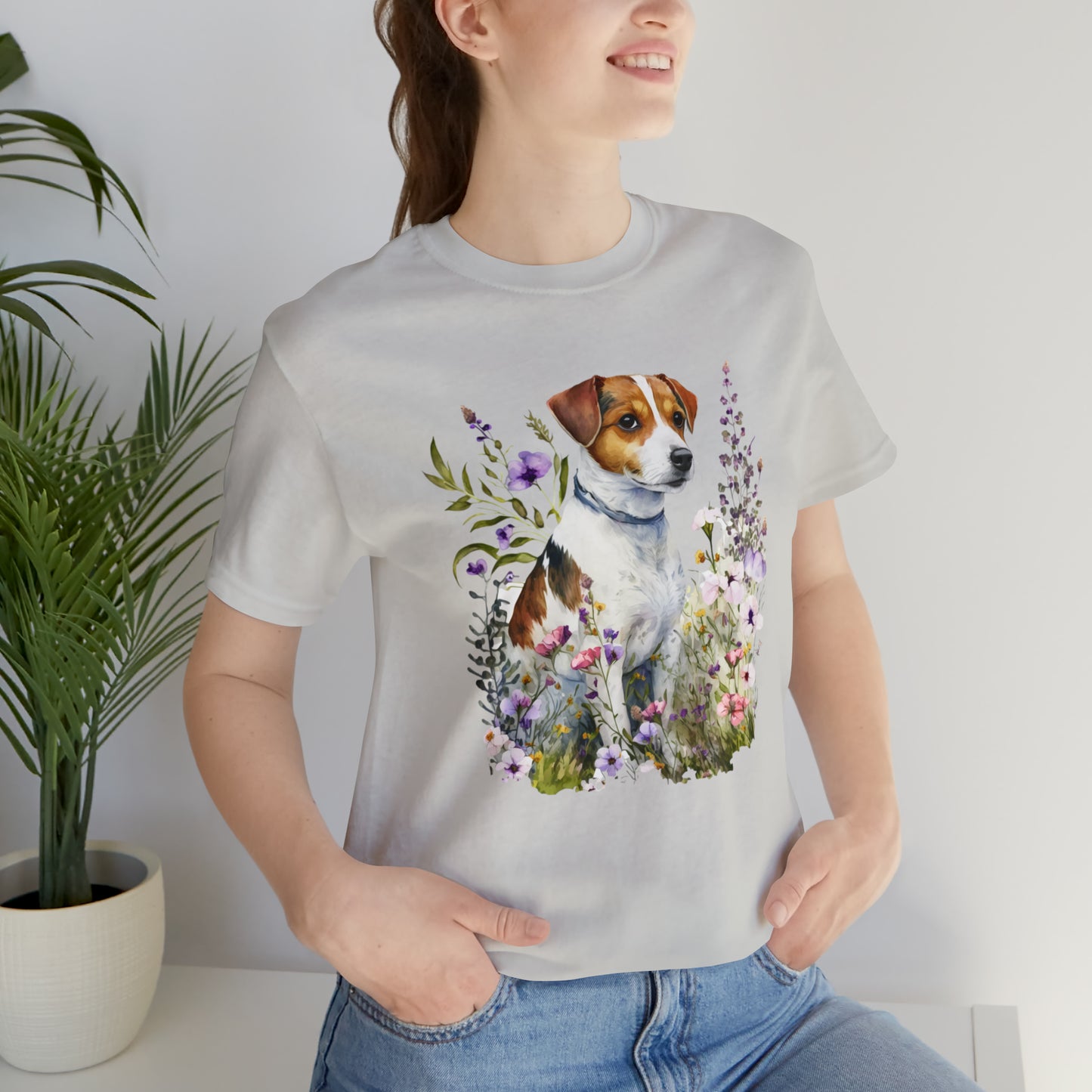 Jack Russell Unisex Jersey Short Sleeve Tee