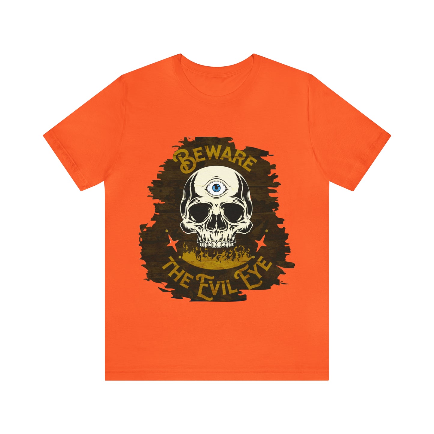 Blue Evil Eye Halloween Shirt, Halloween shirt, Skull Shirt