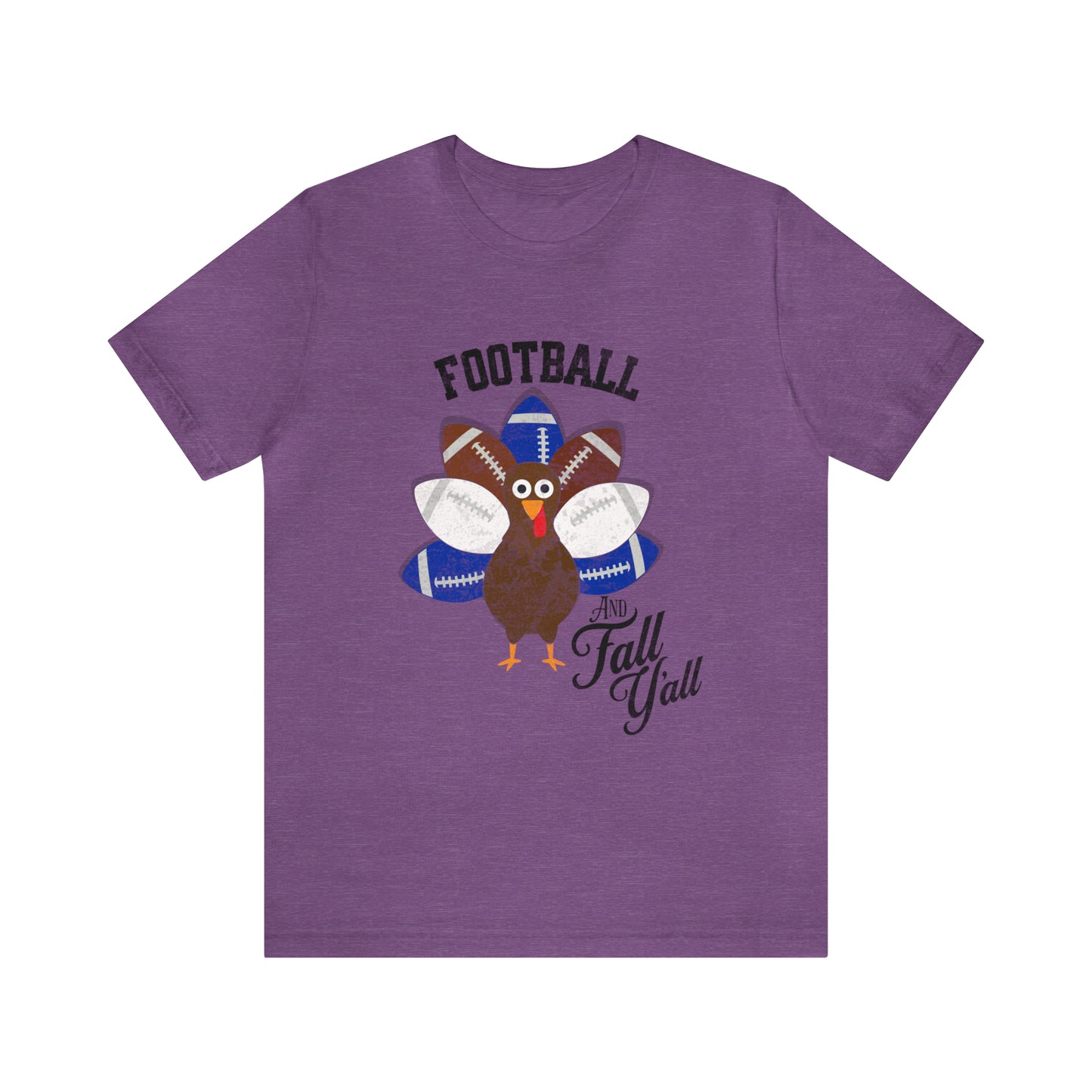 Vintage Blue and White Football Short Sleeve Tee, Football and turkey shirt, Kentucky