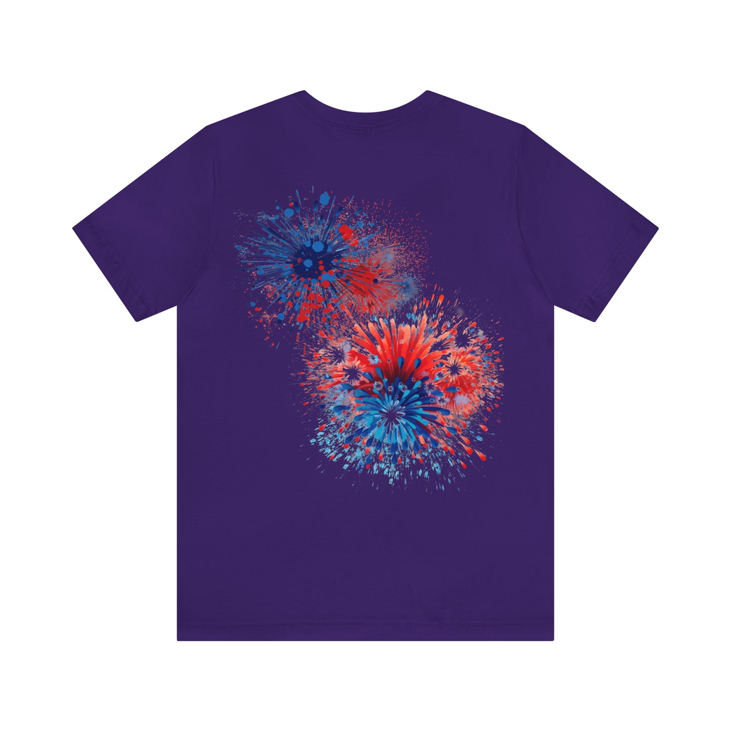 Freedom Smiley Face Flag Unisex Jersey Short Sleeve Tee Patriotic American Flag