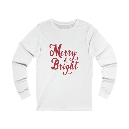 Merry and Bright Long Sleeve Tee