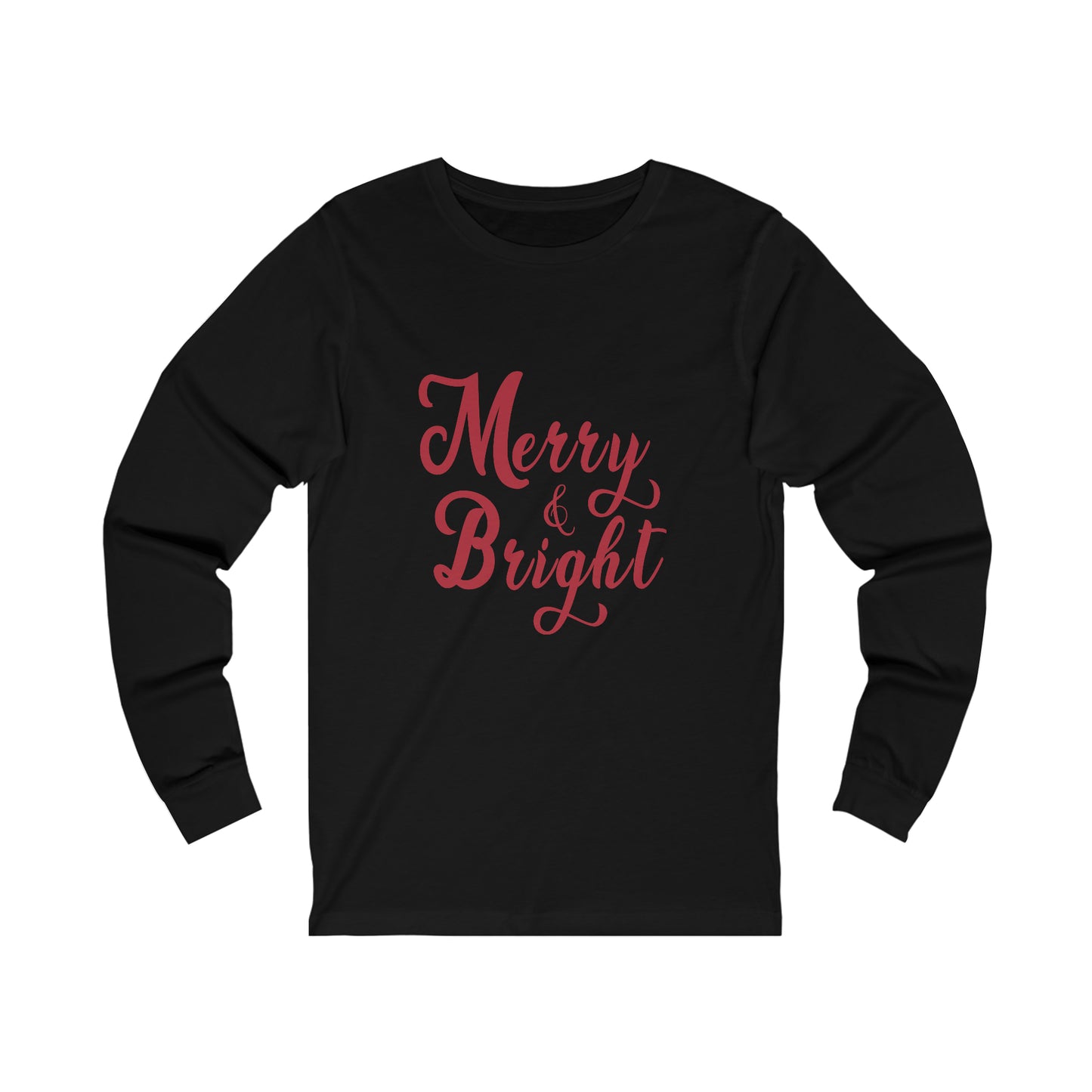 Merry and Bright Long Sleeve Tee