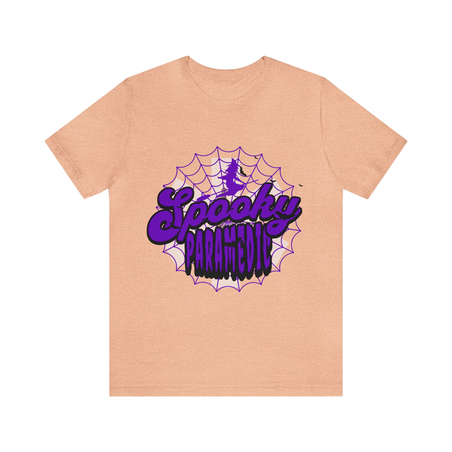 Fun Halloween Paramedic Shirt, Halloween shirt, Purple Spooky Paramedic shirt, Paramedic gift