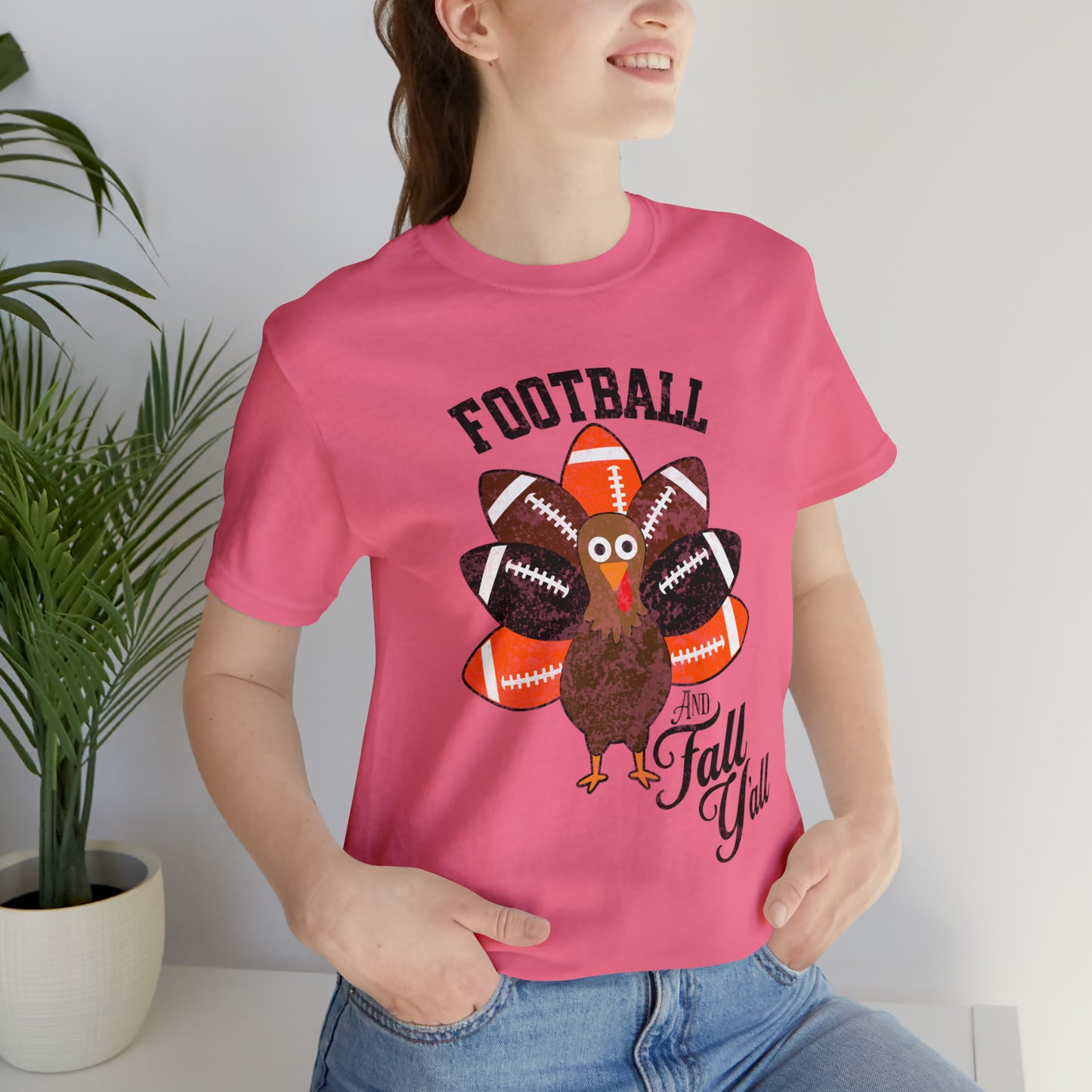 Vintage Orange and Black Football Short Sleeve Tee, Football and turkey shirt, Oklahoma State