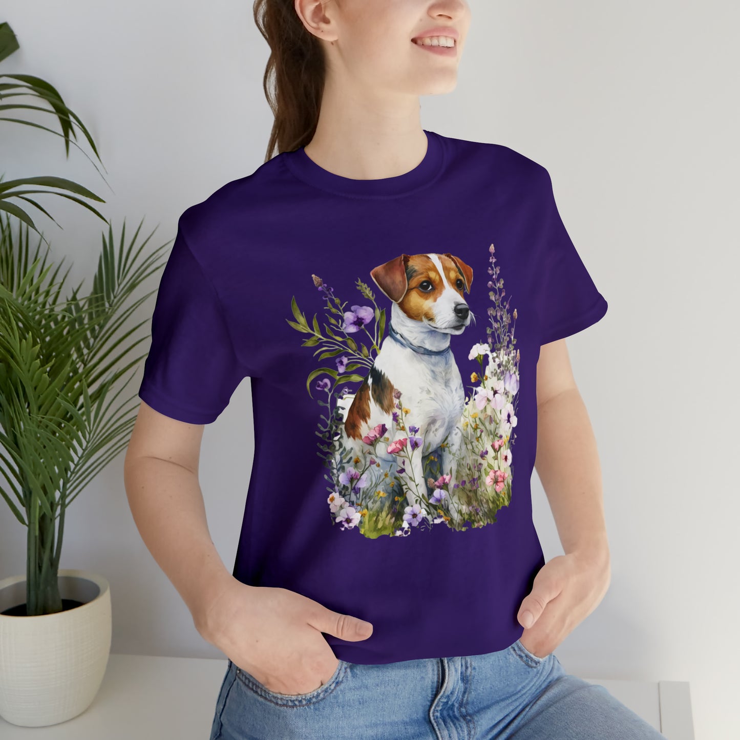 Jack Russell Unisex Jersey Short Sleeve Tee
