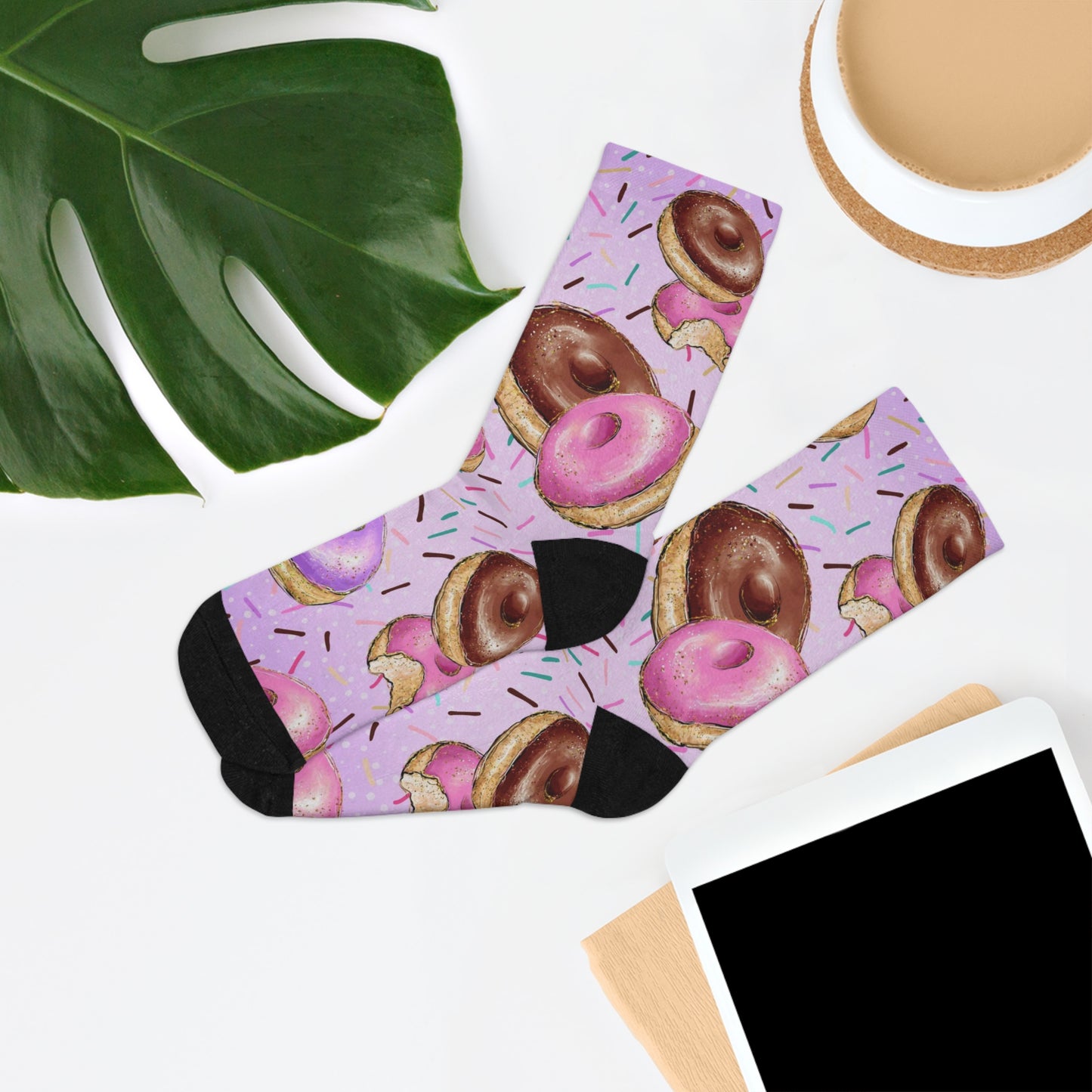 Donut Recycled Poly Socks