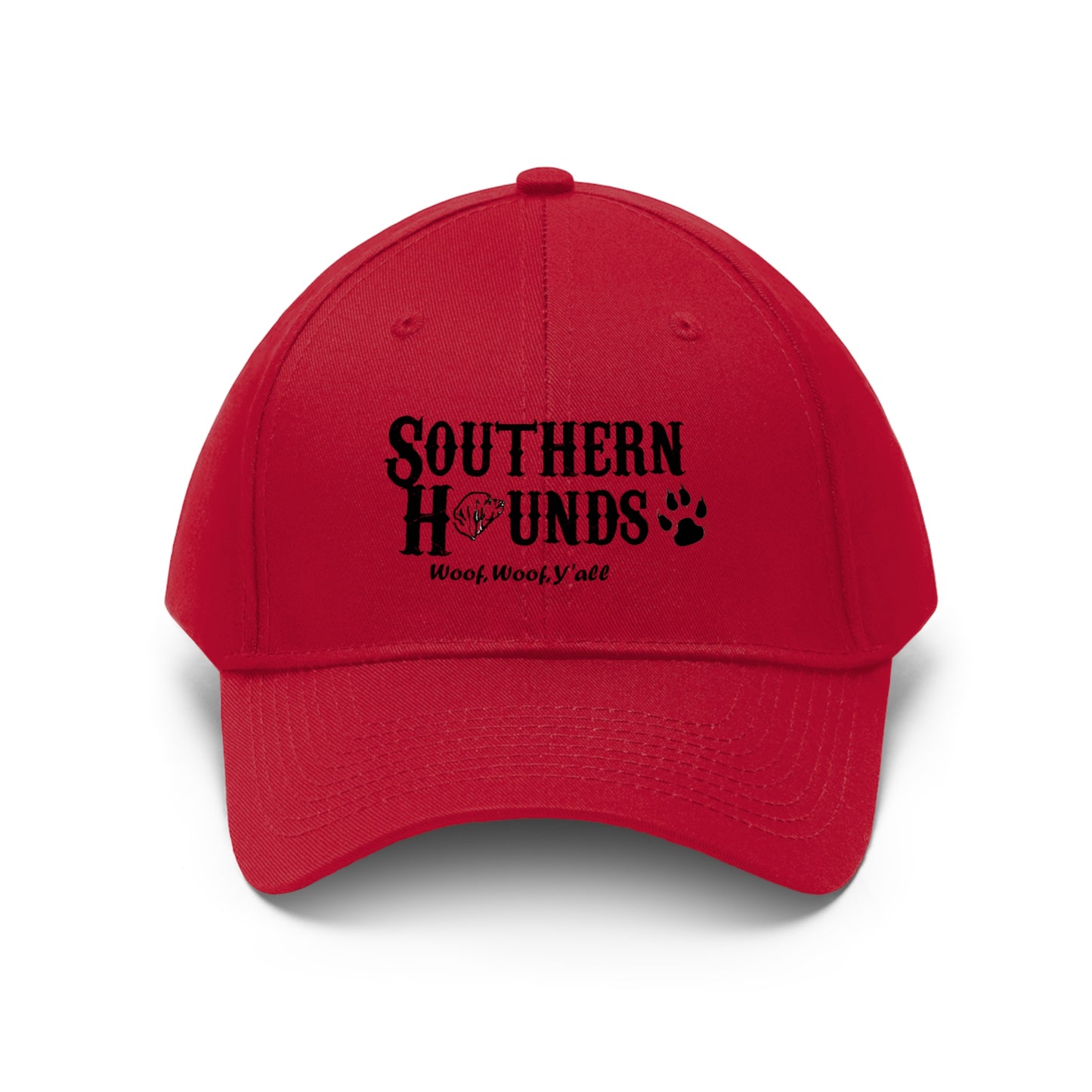 Unisex Twill Hat Southern Hounds Logo