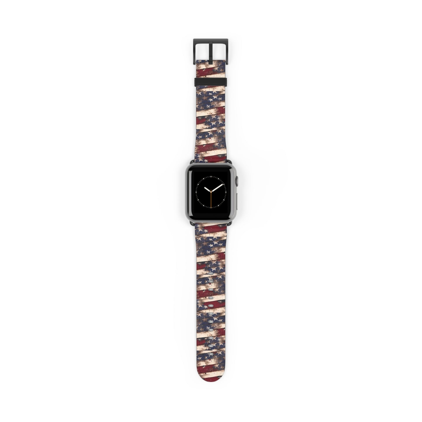 Distressed American Flag Apple Watch Band