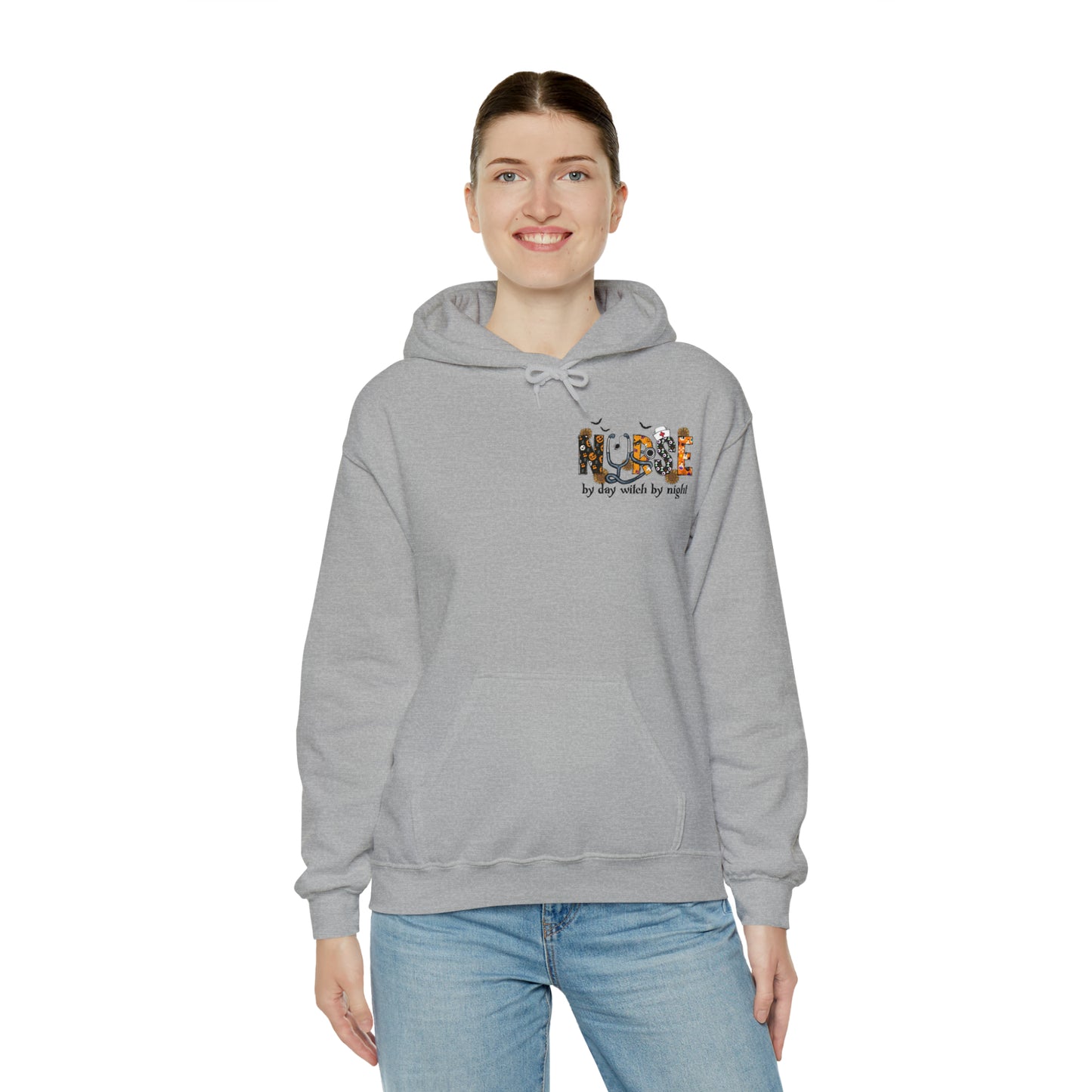 Magical Nurse Halloween Hooded Sweatshirt