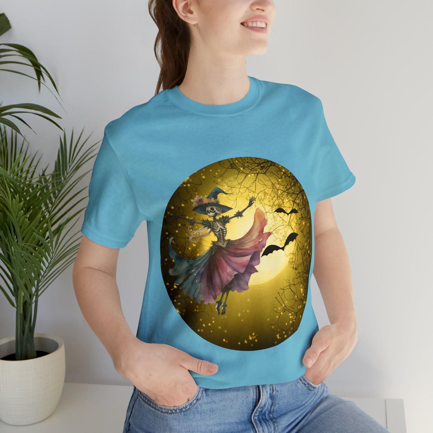 Vintage Halloween Dancing Witch Shirt, Halloween shirt, Dancer shirt, Dancing in the Moon shirt, Witchy Dancer