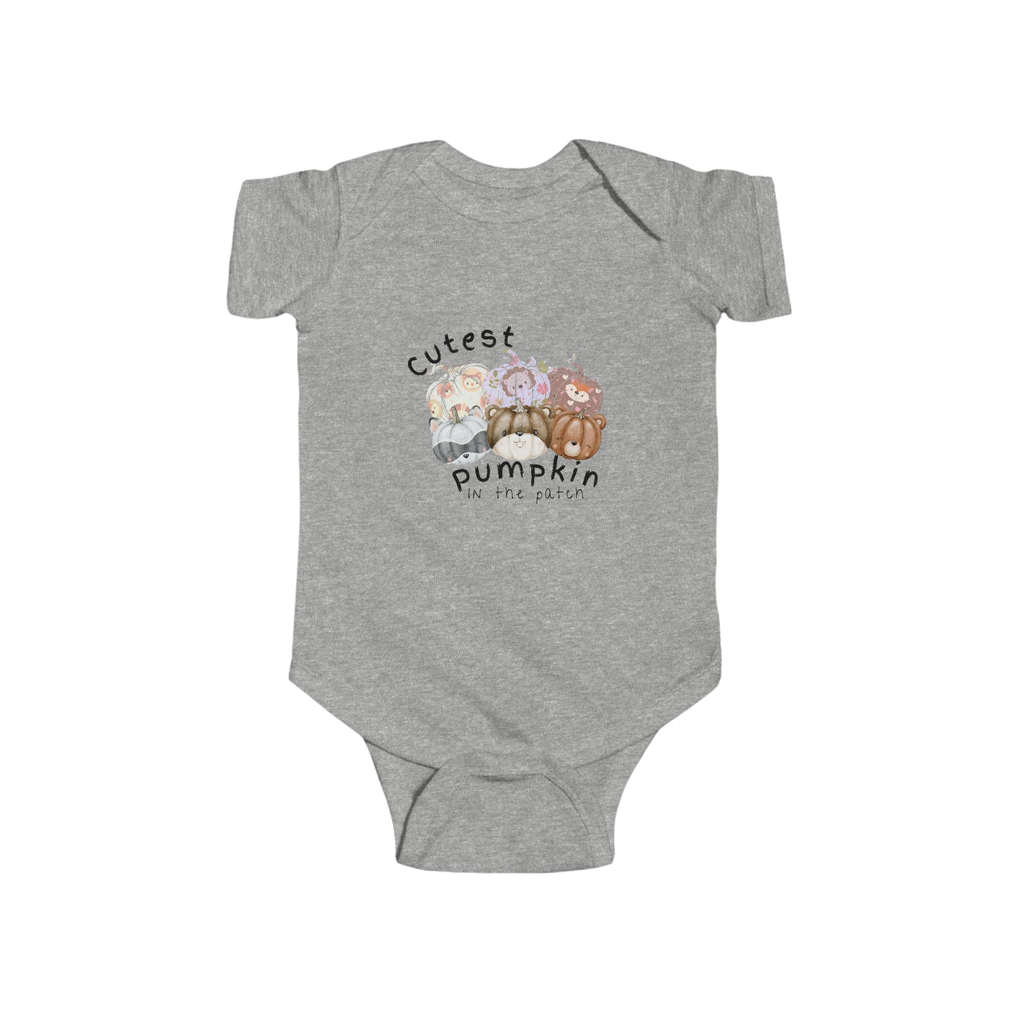 Copy of Cutest Pumpkin in the Patch Bodysuit, Cute pumpkin Onesie, Unisex Pumpkin Bodysuit, Beaver, Bear, Raccoon