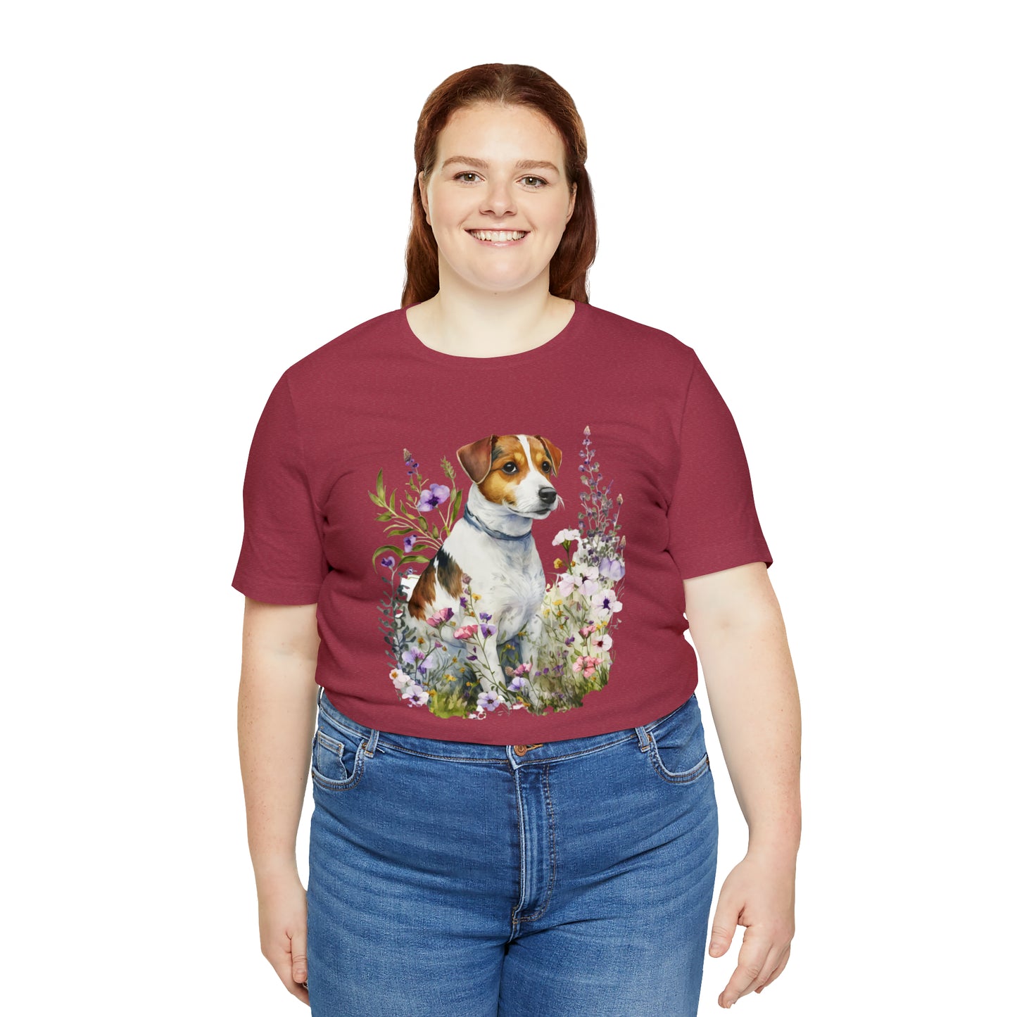 Jack Russell Unisex Jersey Short Sleeve Tee