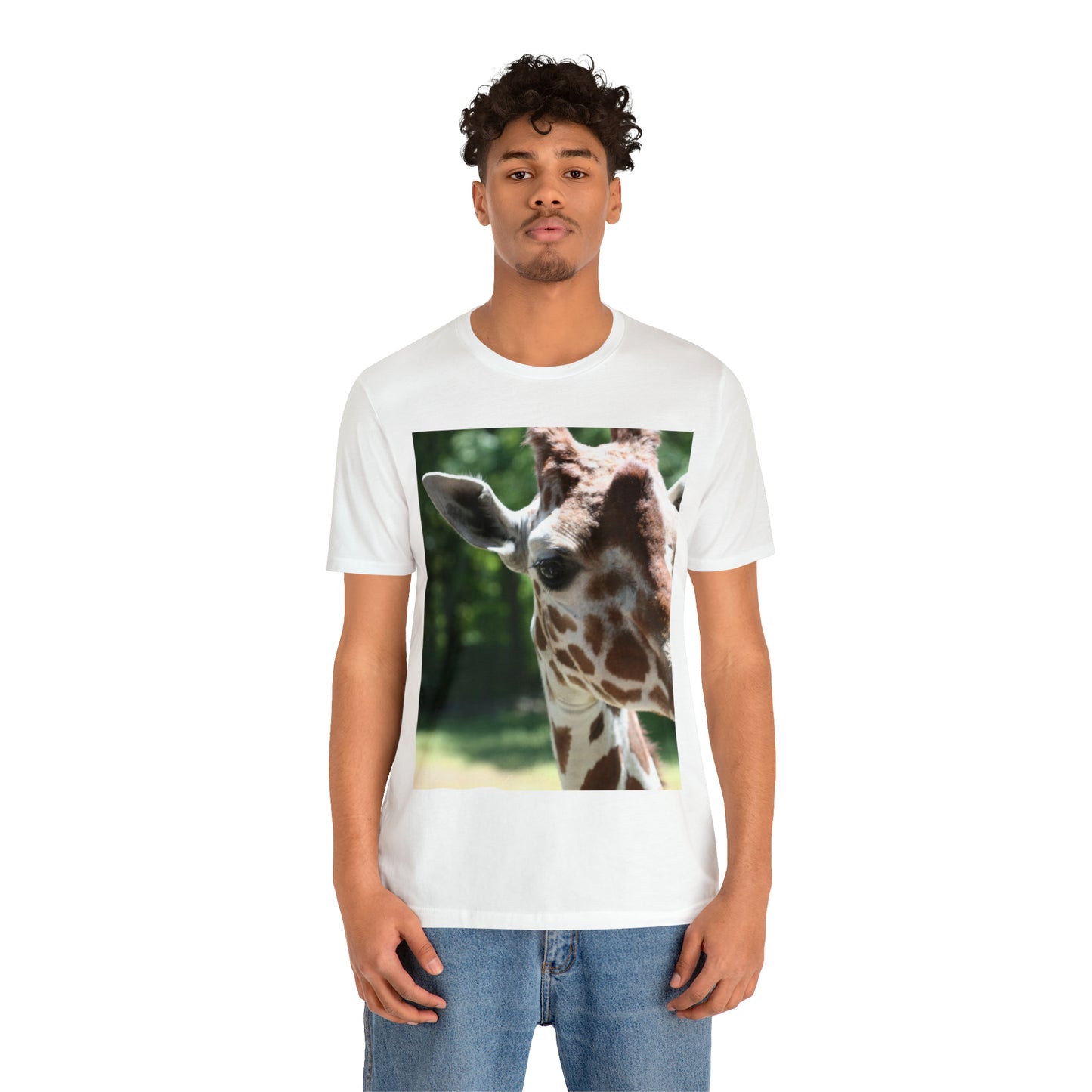 Unisex Jersey Short Sleeve Tee, Giraffe