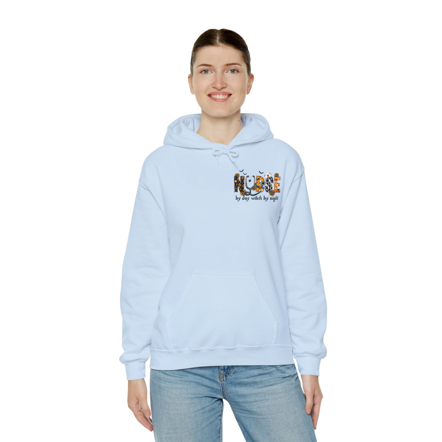 Magical Nurse Halloween Hooded Sweatshirt