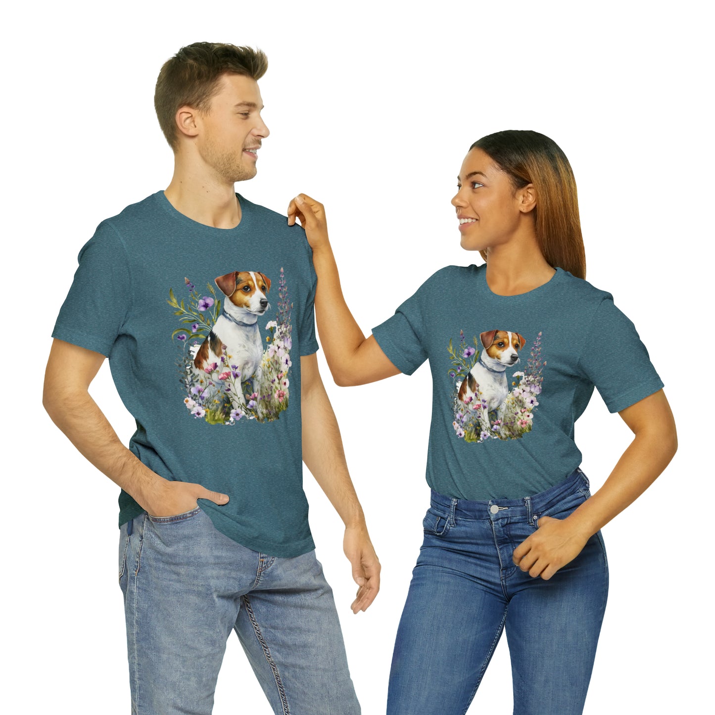 Jack Russell Unisex Jersey Short Sleeve Tee