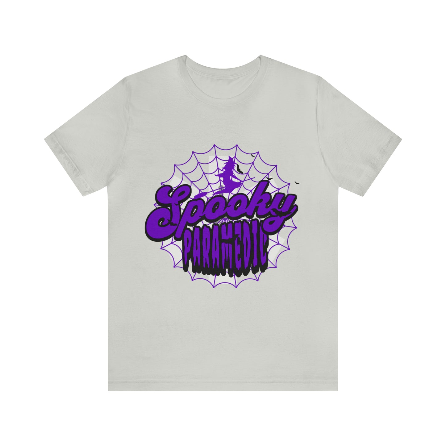 Fun Halloween Paramedic Shirt, Halloween shirt, Purple Spooky Paramedic shirt, Paramedic gift