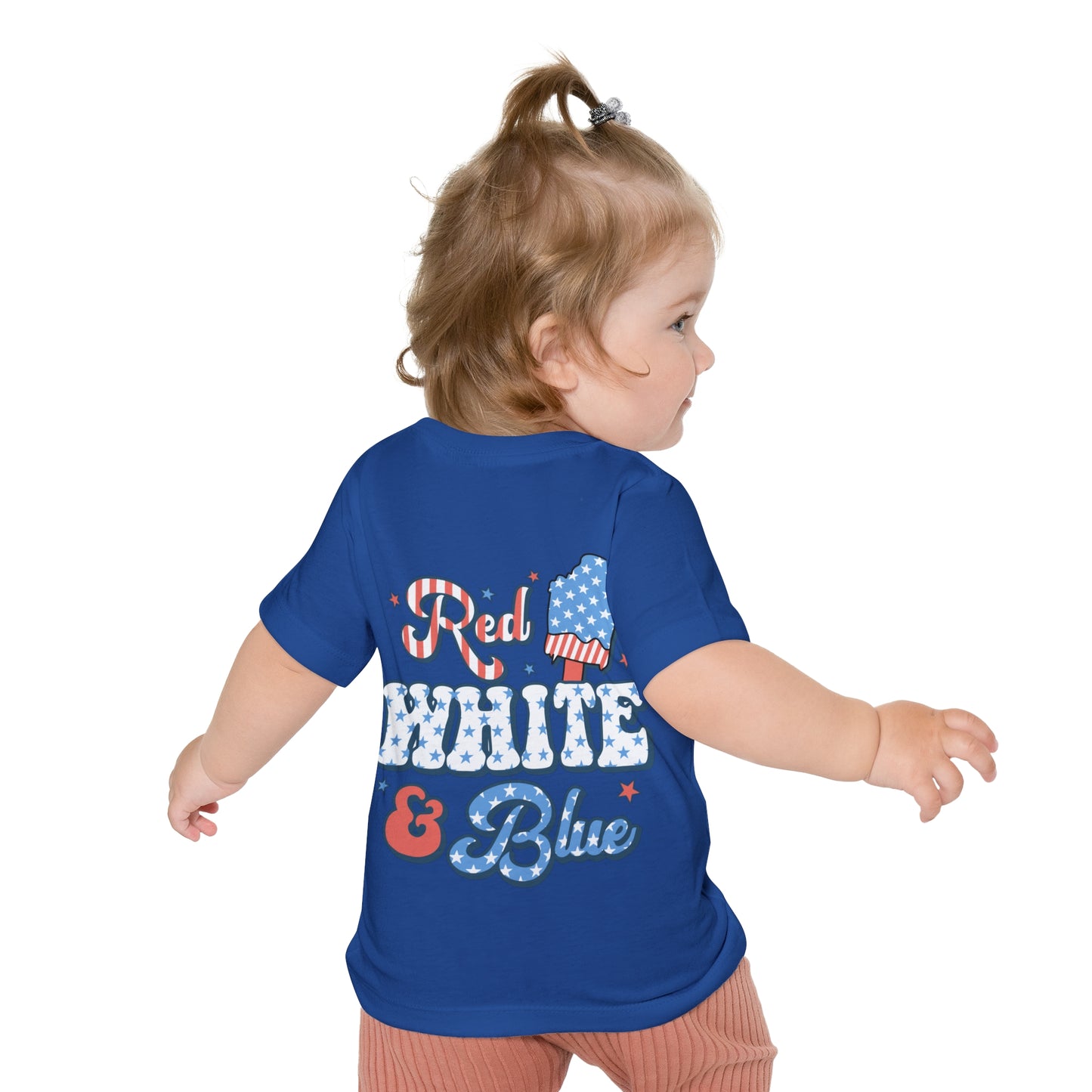 Star Spangled and Sassy 4th of July Baby Short Sleeve T-Shirt Patriotic