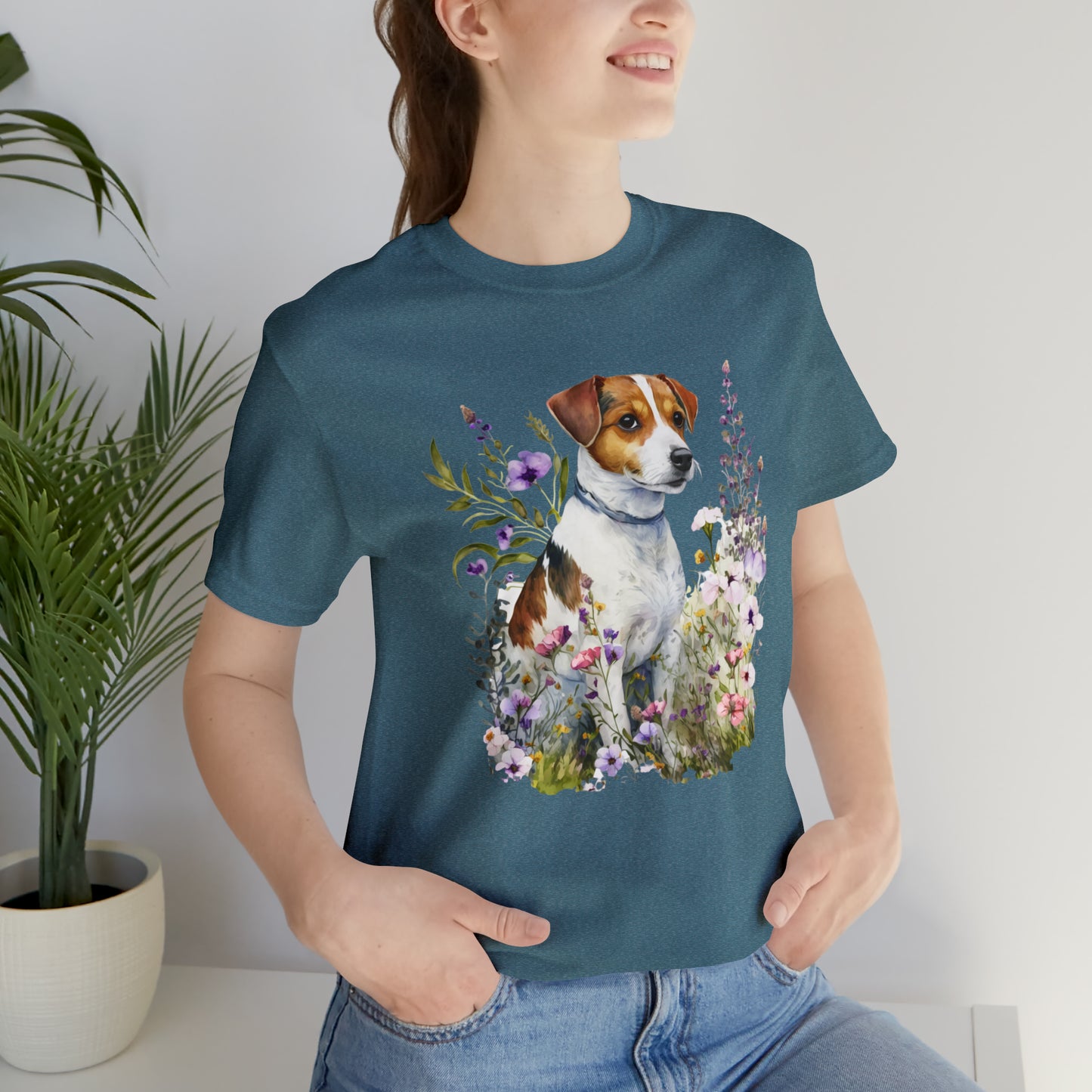 Jack Russell Unisex Jersey Short Sleeve Tee