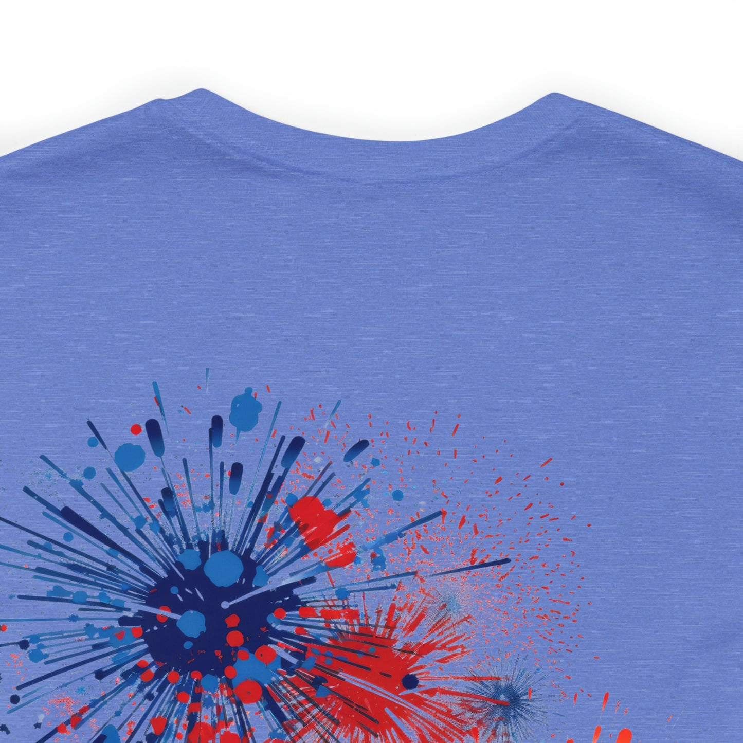 Freedom Smiley Face Flag Unisex Jersey Short Sleeve Tee Patriotic American Flag