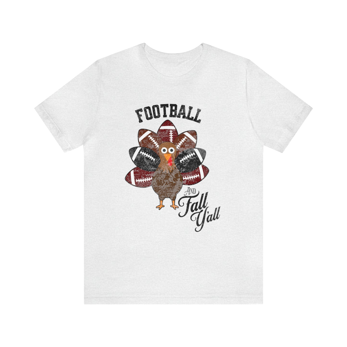 Vintage Garnet and Black Football and Fall Short Sleeve Tee, Football and turkey shirt, South Carolina