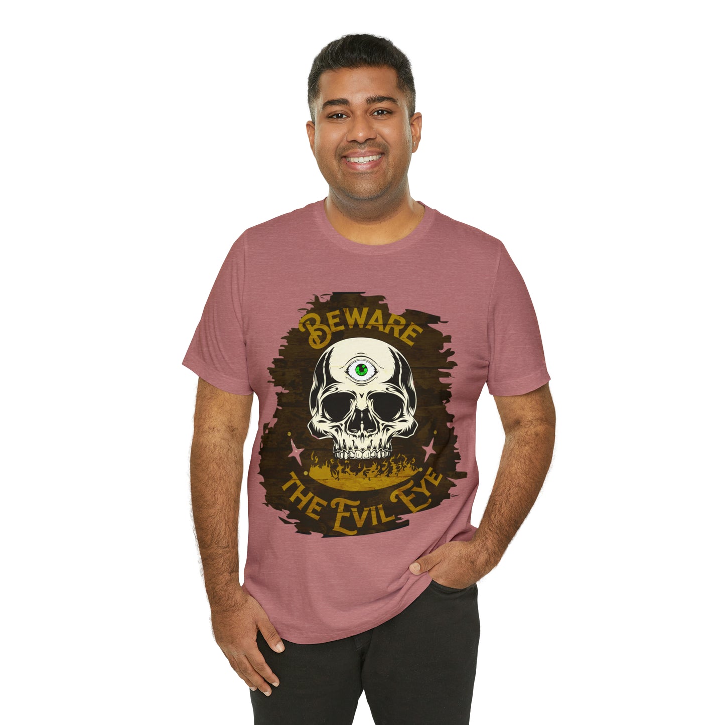 Green Evil Eye Halloween Shirt, Halloween shirt, Skull Shirt