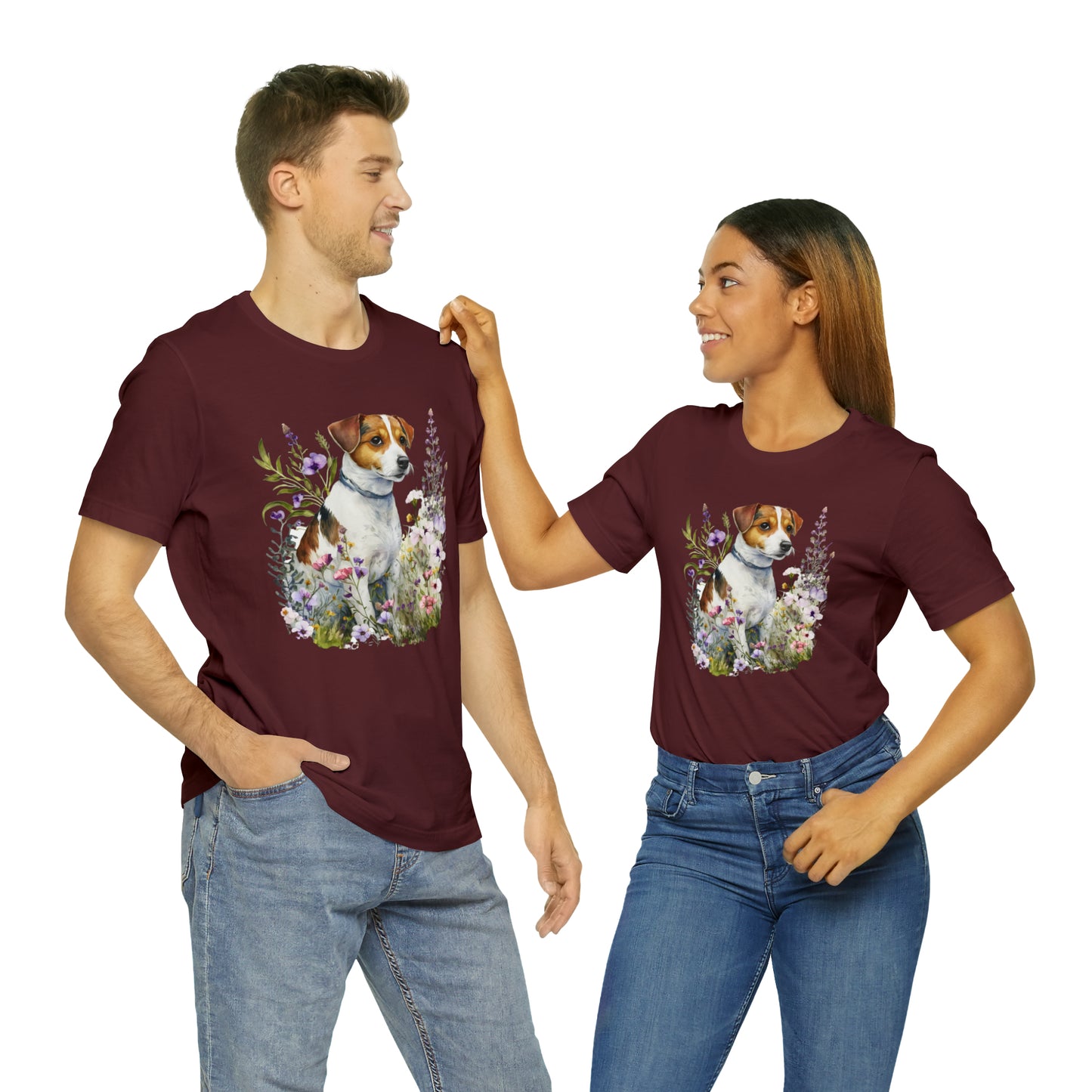 Jack Russell Unisex Jersey Short Sleeve Tee