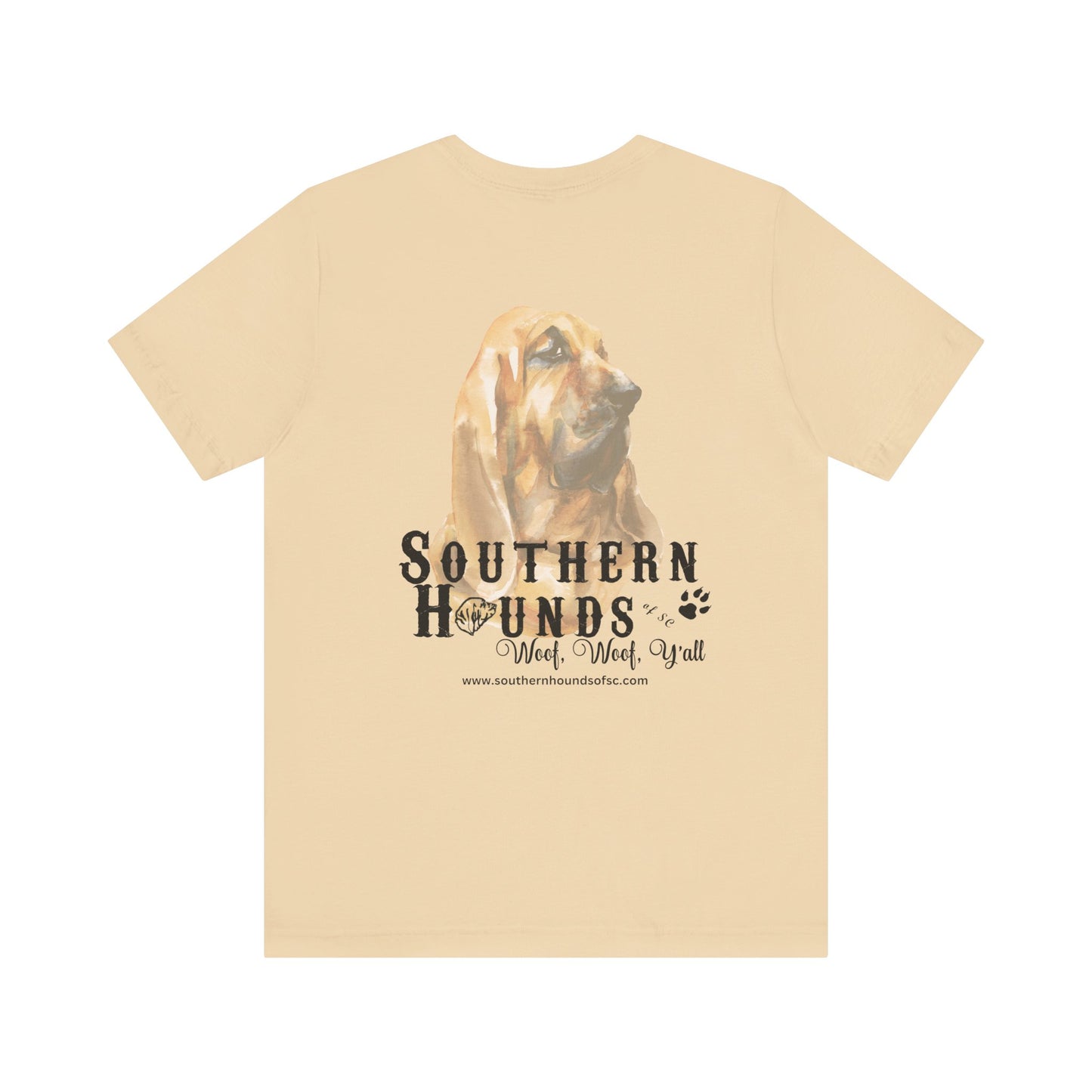 Bloodhounds Sticky and Sweet Southern Hounds Short Sleeve Tee, Bloodhound tshirt